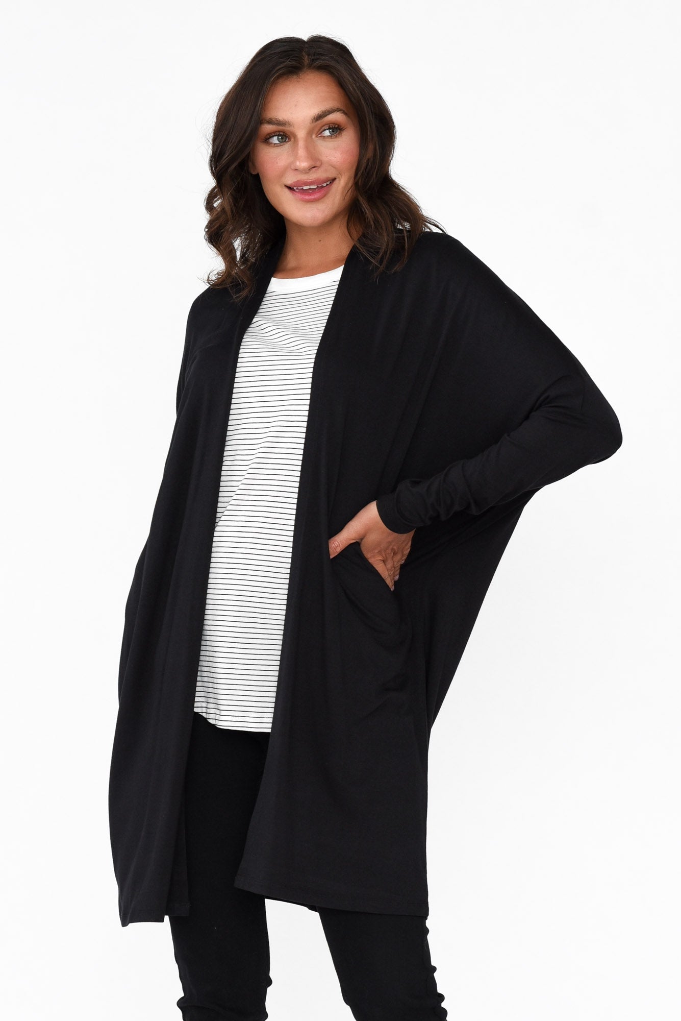 Margot Black Cardigan