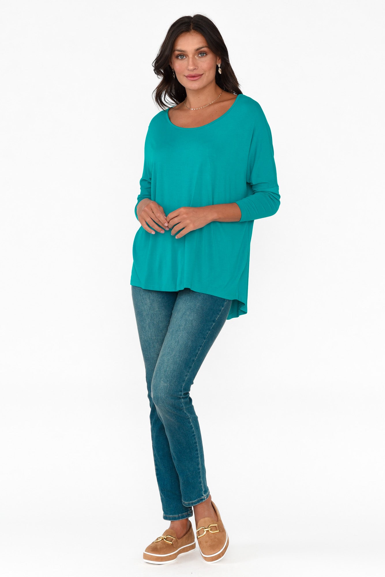 Blue Lagoon Milan 3/4 Sleeve Top