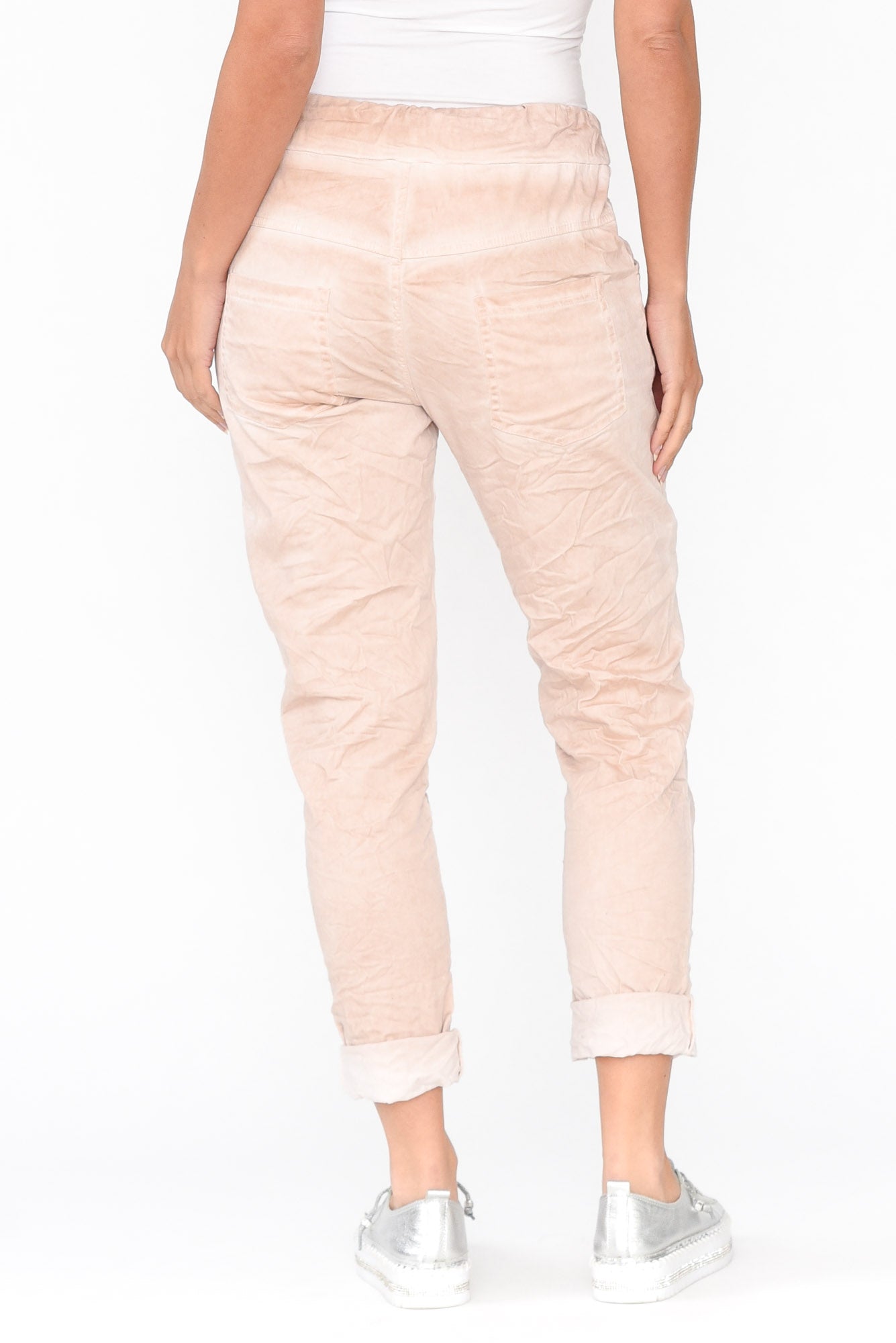 Lexus Pink Foil Stretch Pant