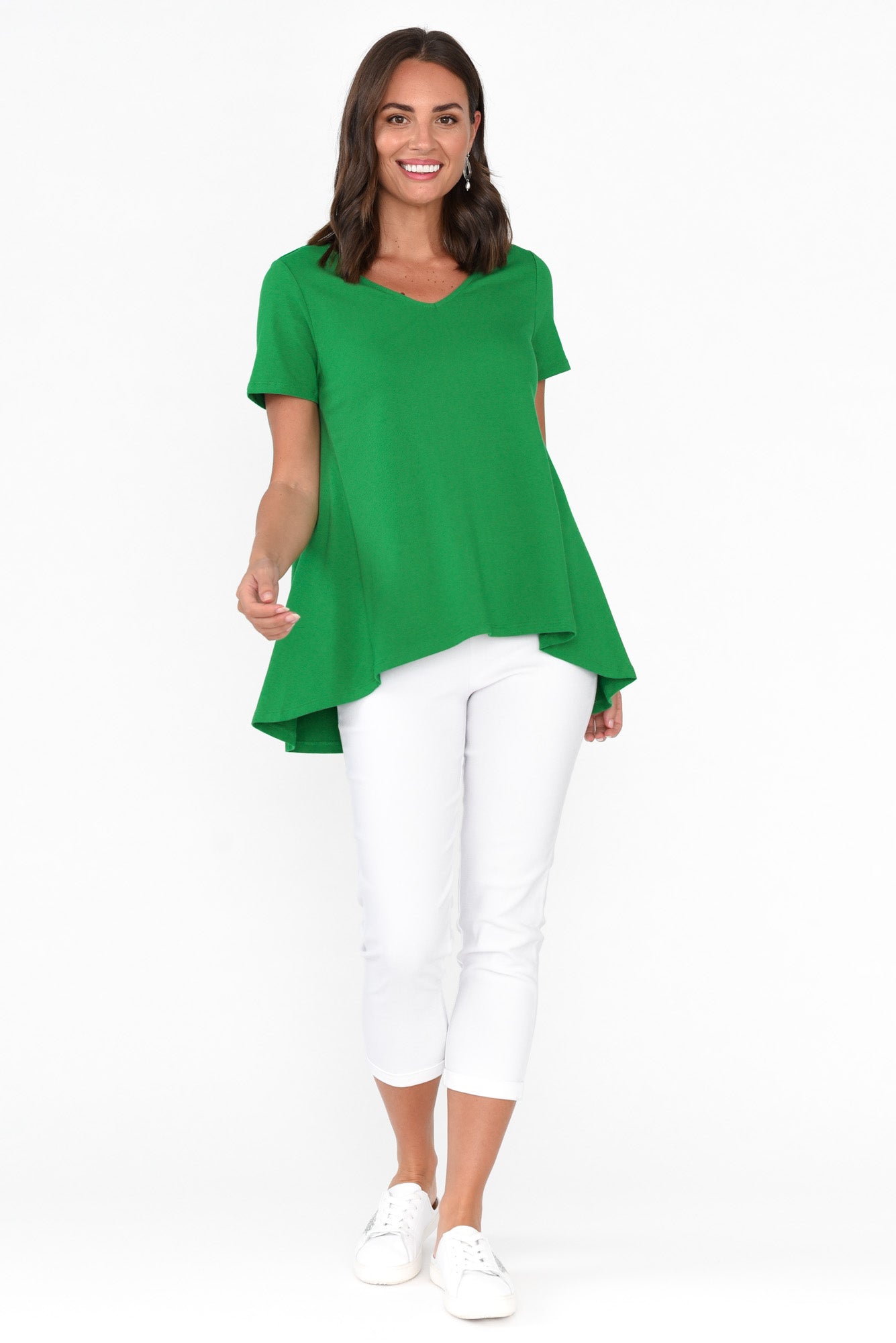 Montreal Green Cotton Tee