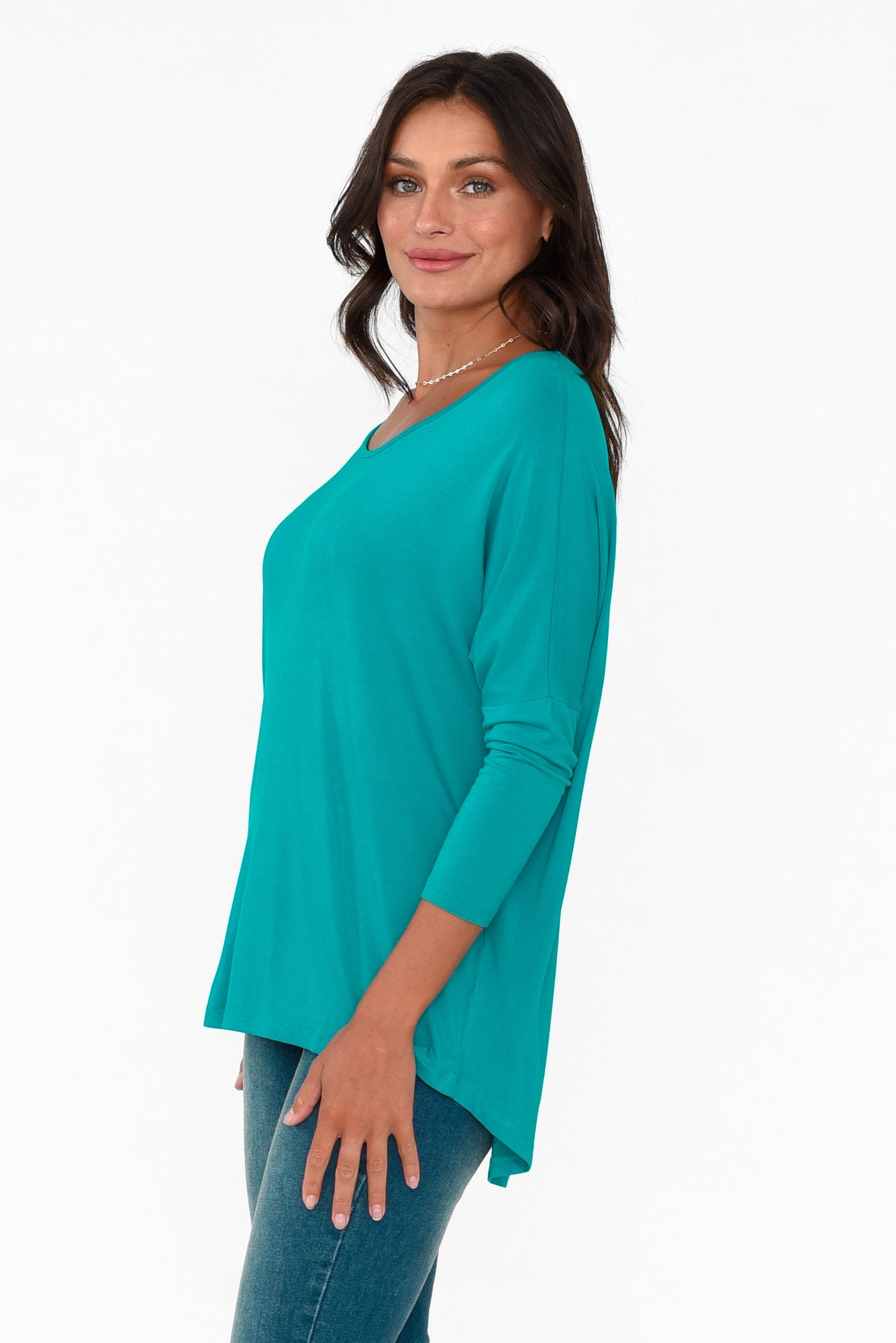 Blue Lagoon Milan 3/4 Sleeve Top