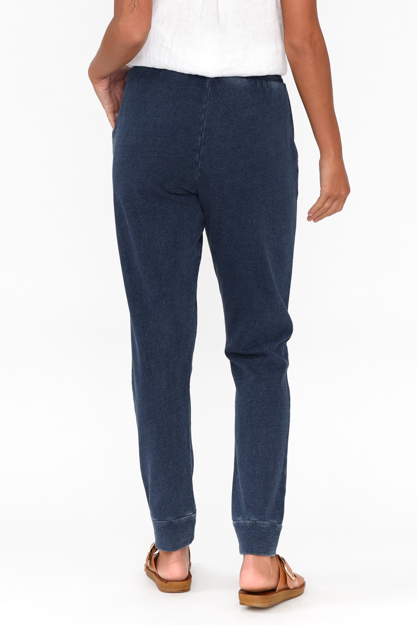 Heidi Indigo Cuffed Jogger Pant