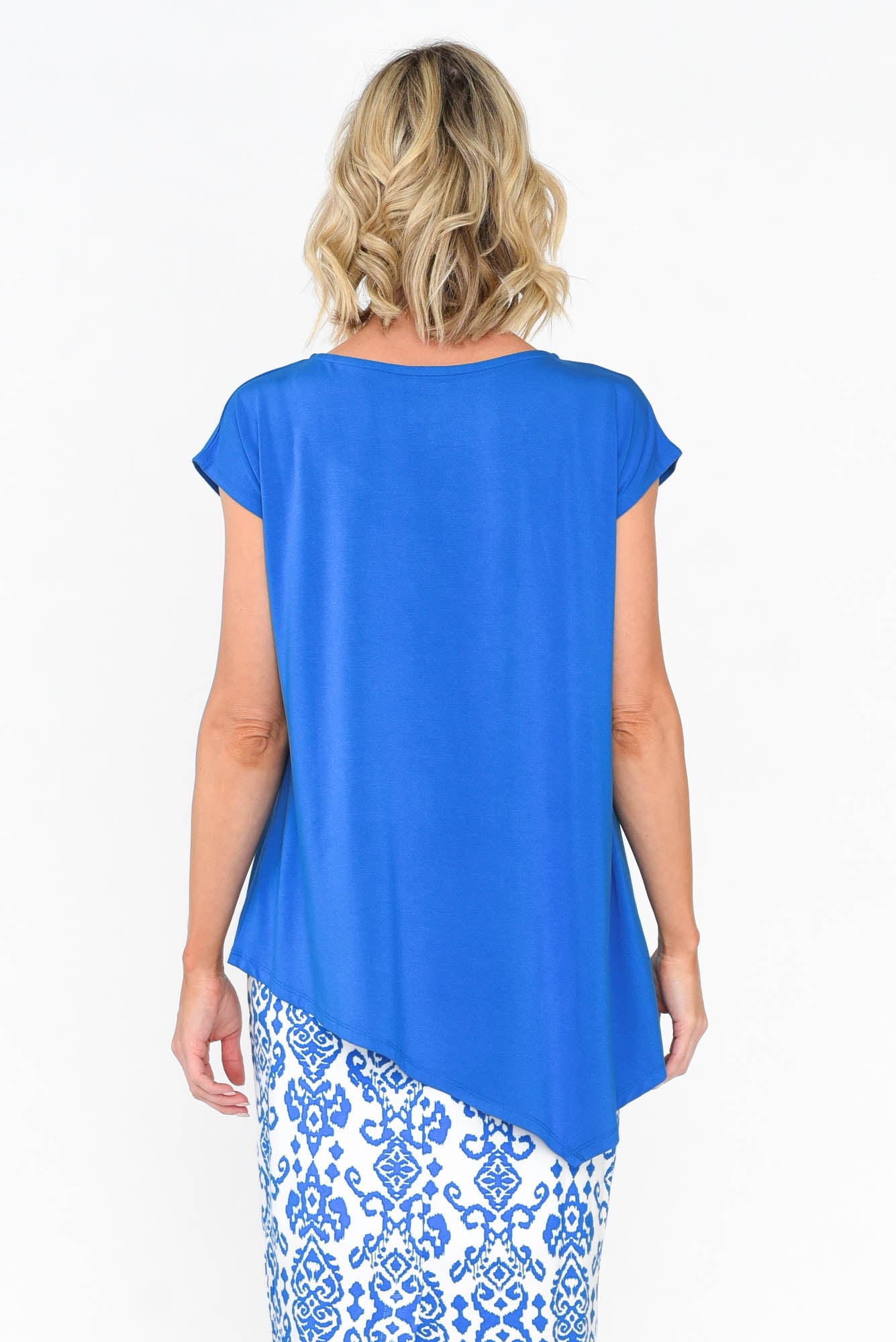 Toni Cobalt Bamboo Top