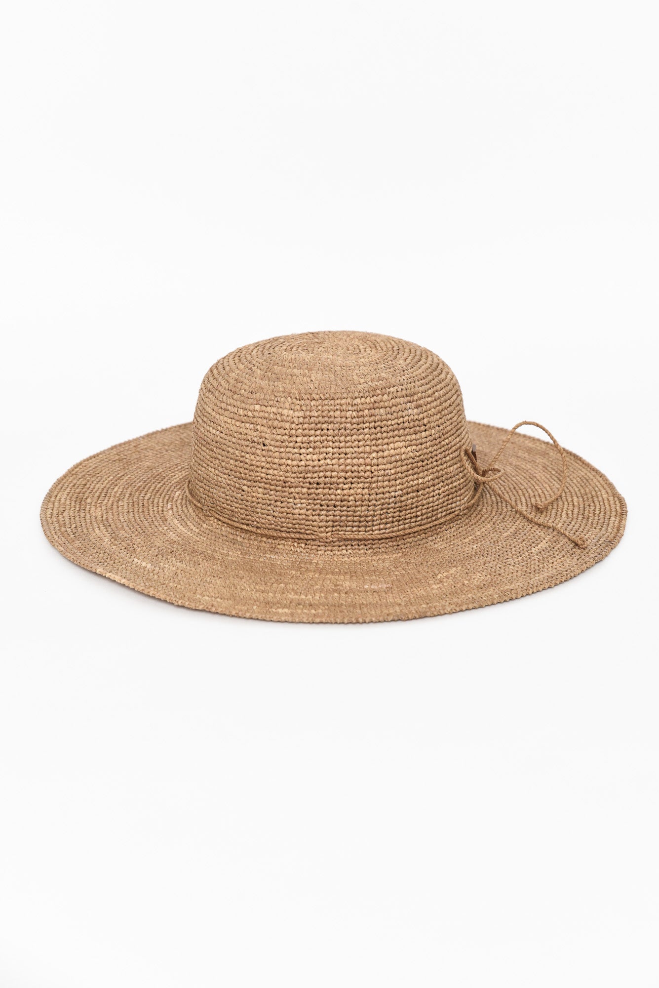Beloa Tan Raffia Hat