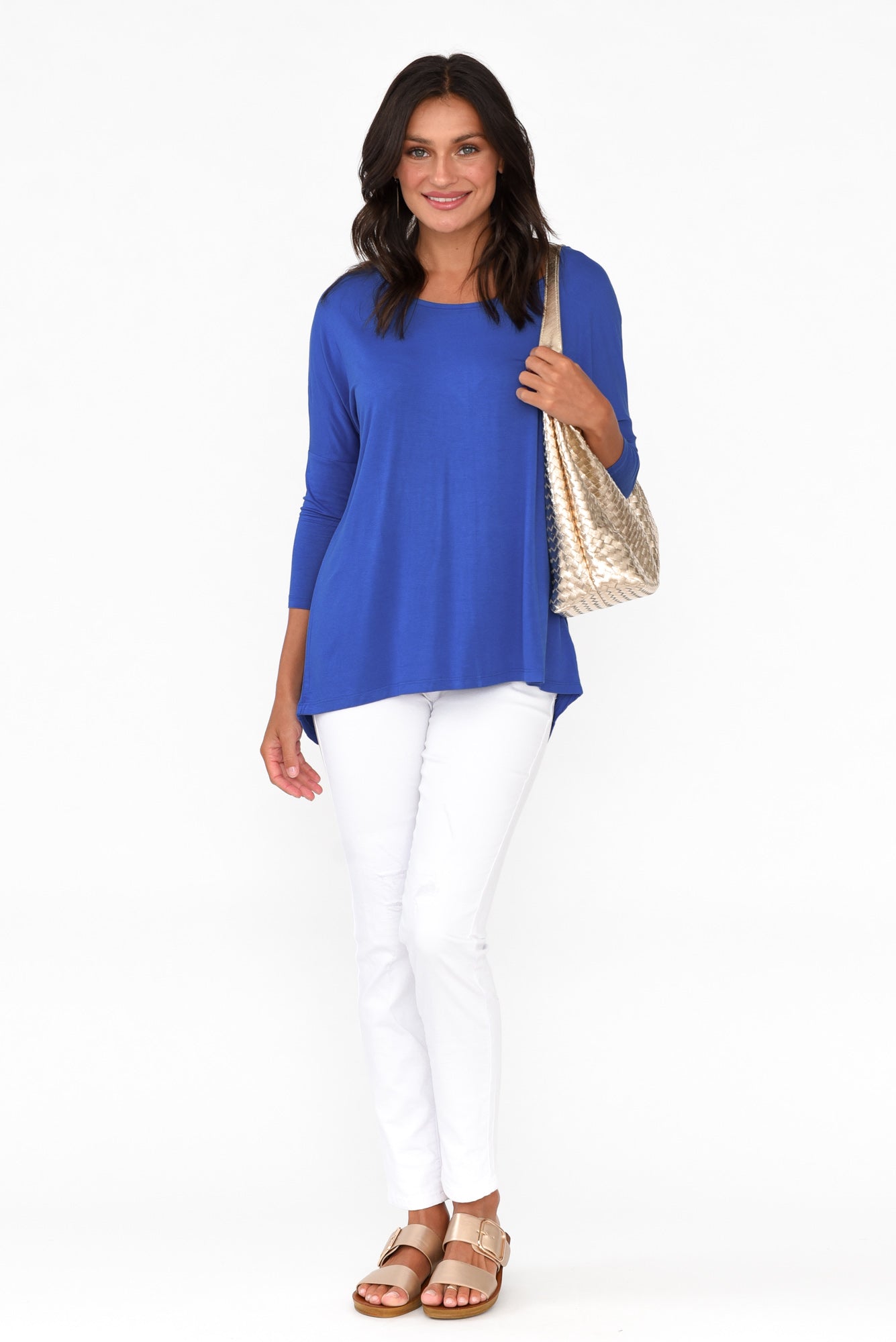 Cobalt Milan 3/4 Sleeve Top