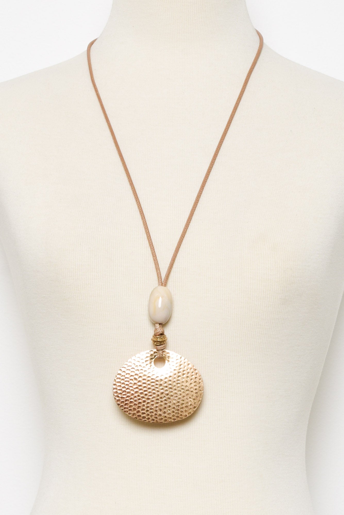 Mirabella Gold Pendant Necklace