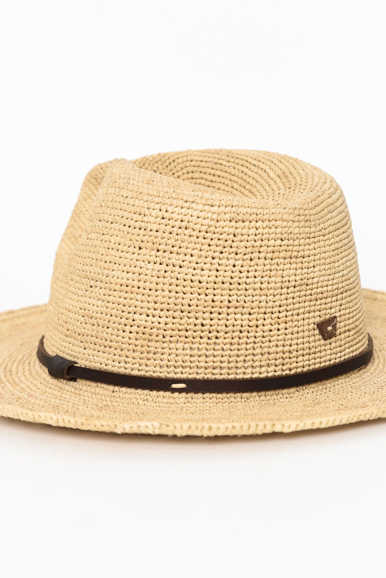 Ramse Natural Raffia Fedora