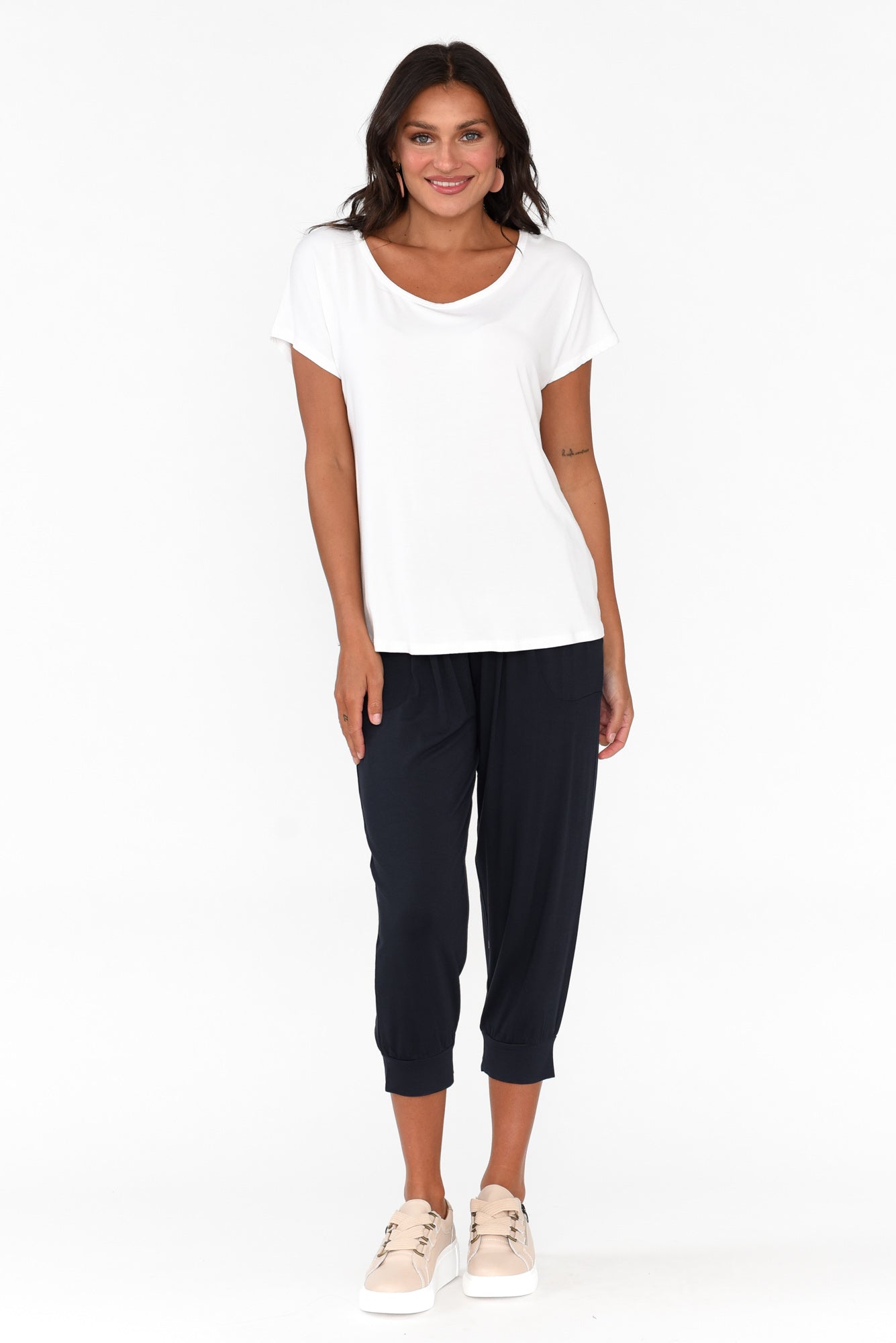 Deep Navy Tokyo Slouch Pant