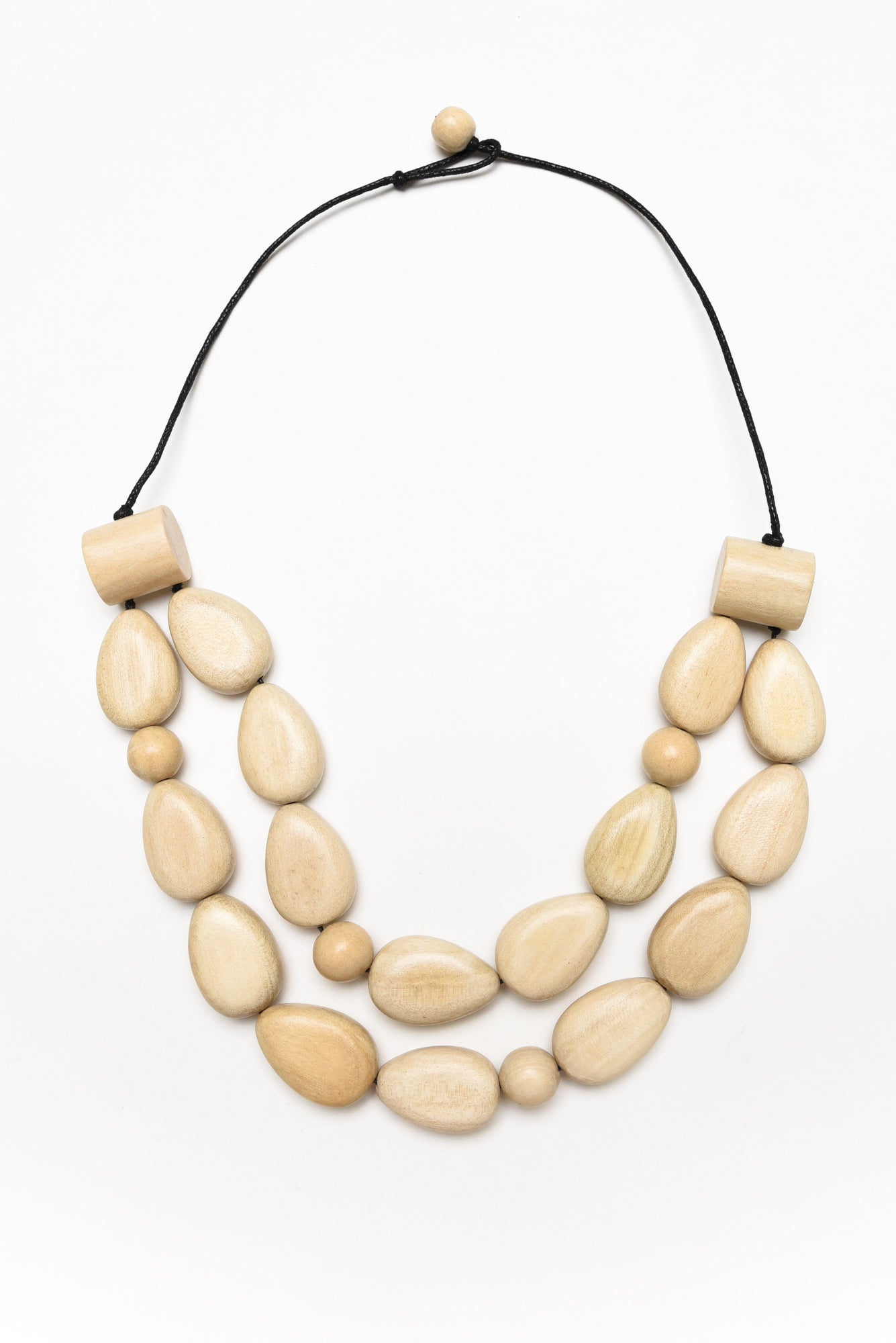 Gerbino Natural Beaded Necklace