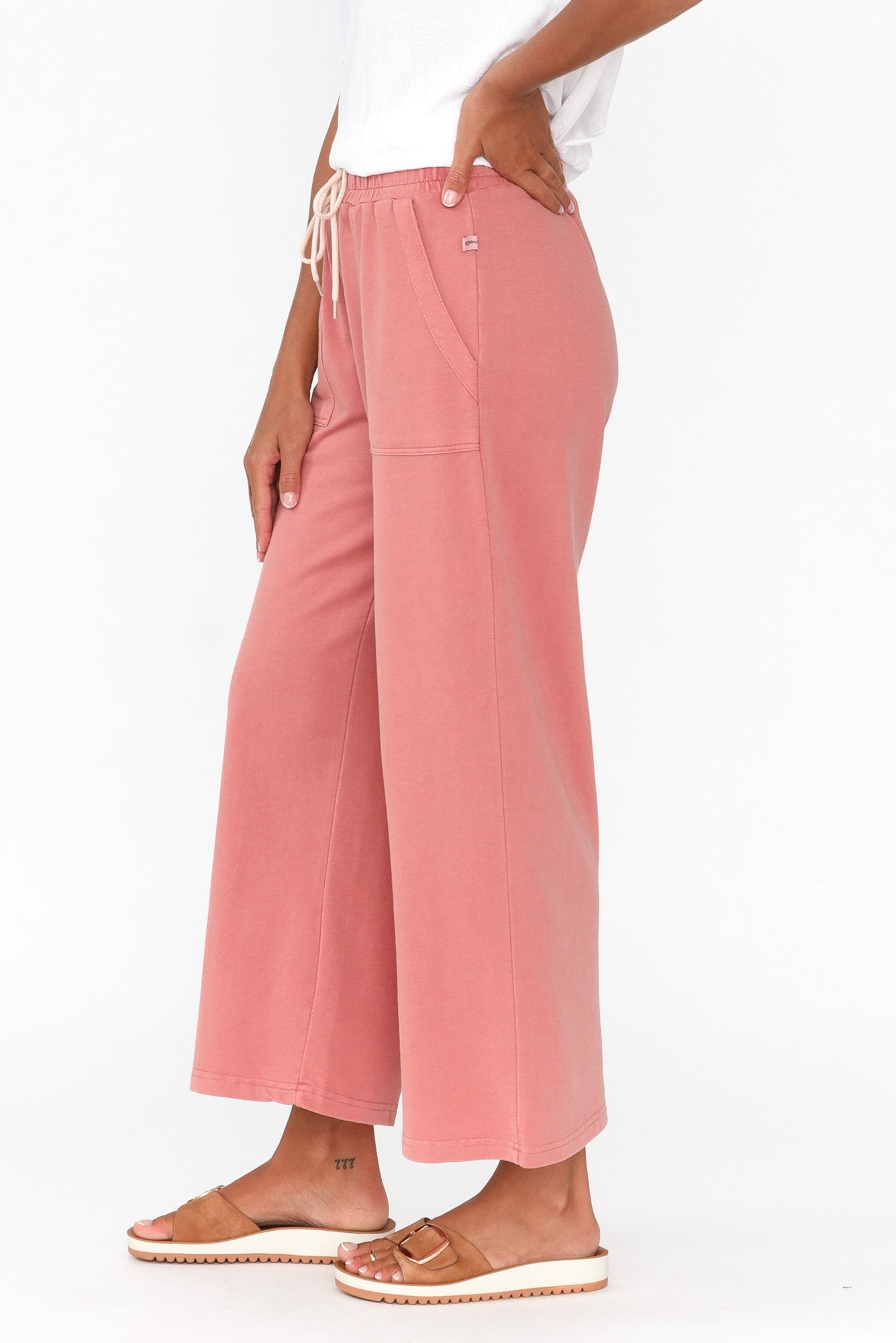 Mariam Blush Relaxed Track Pant