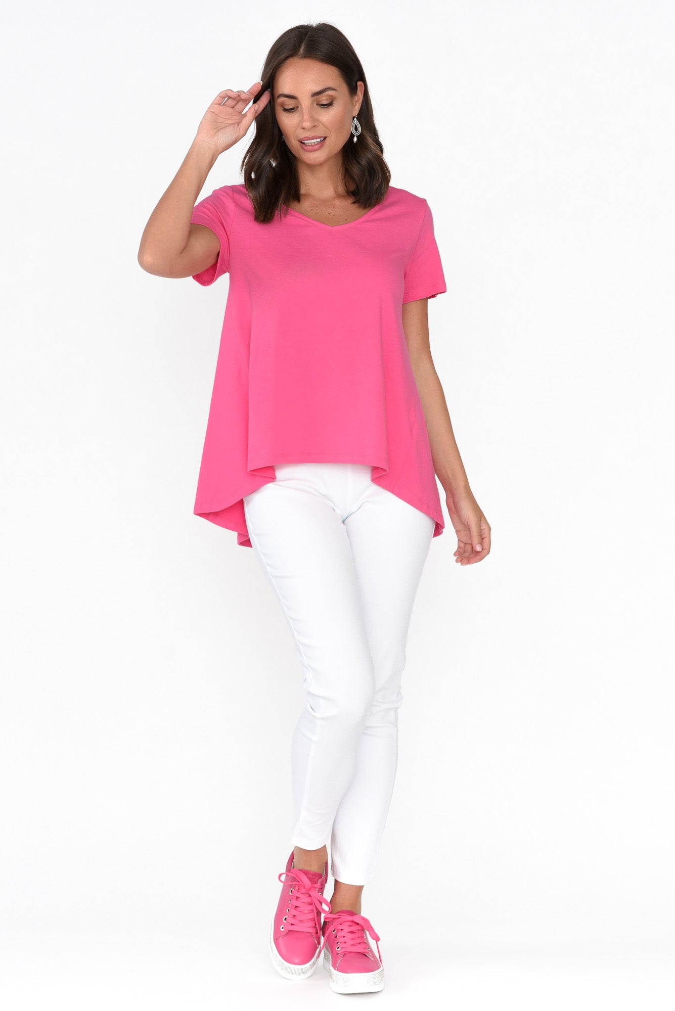 Montreal Pink Cotton Tee