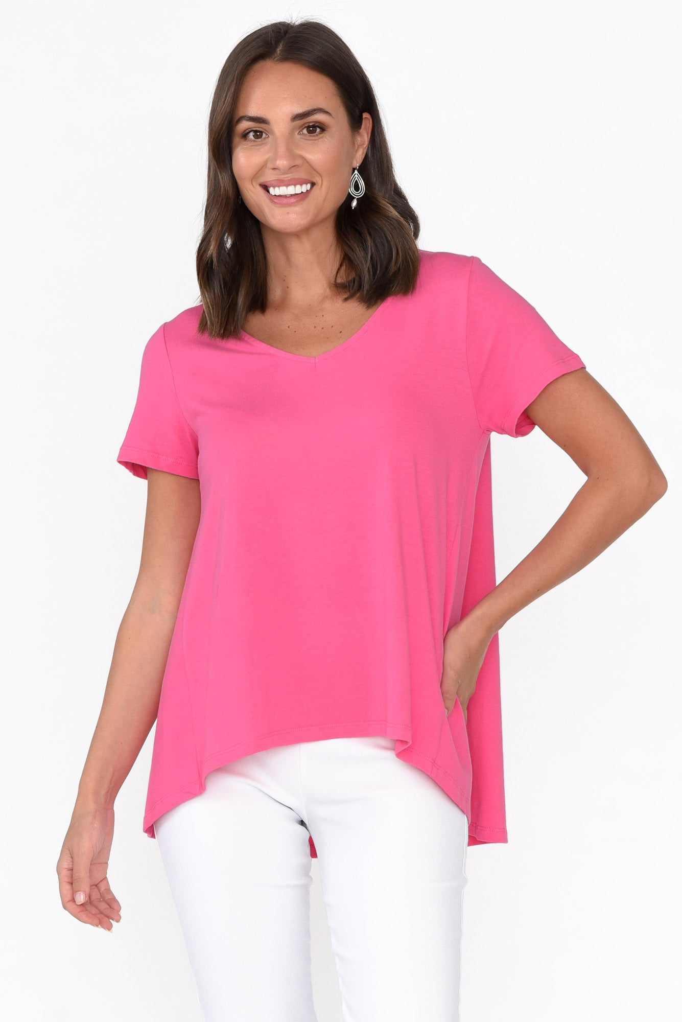 Montreal Pink Cotton Tee