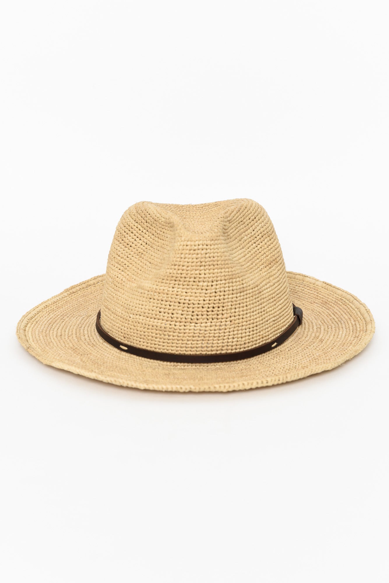 Ramse Natural Raffia Fedora