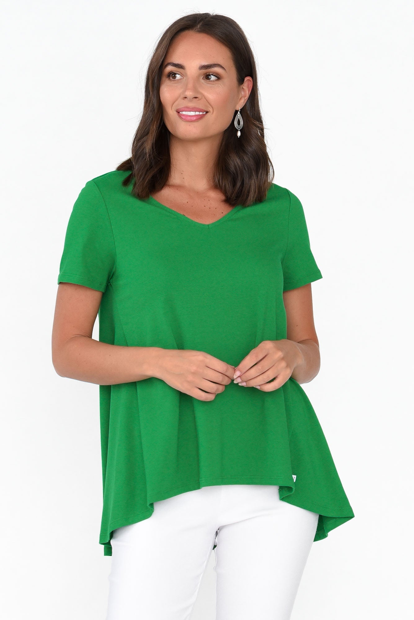 Montreal Green Cotton Tee