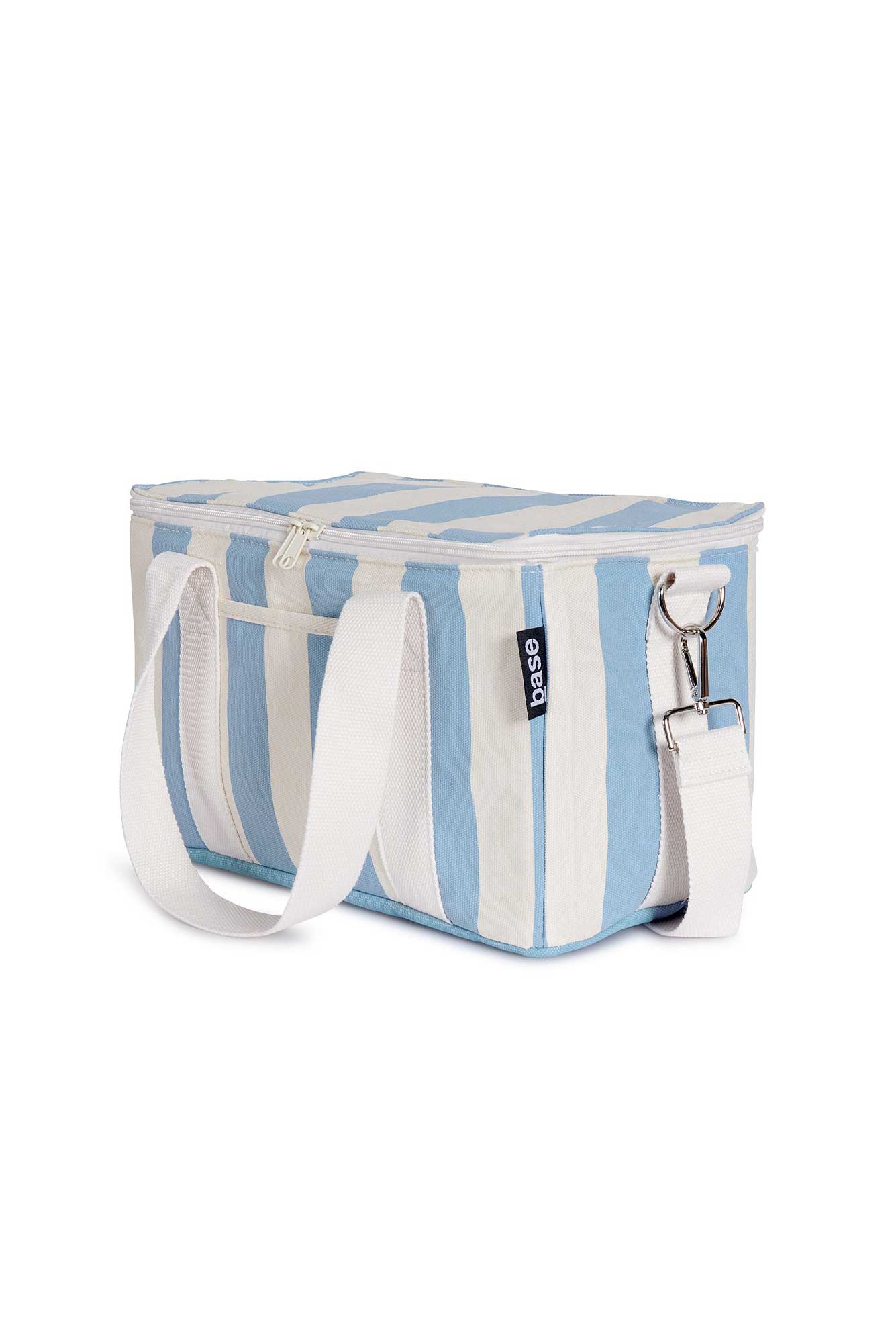 Oli Blue Stripe Canvas Cooler Bag