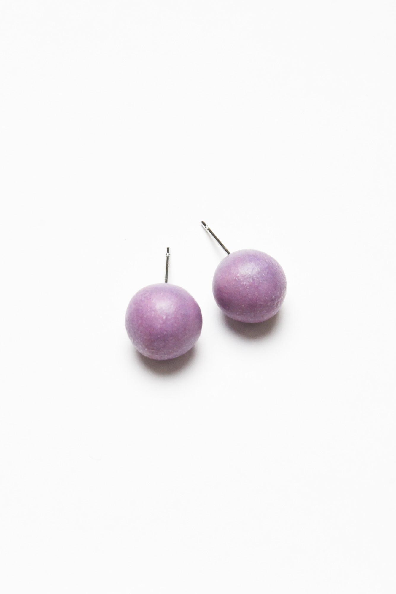Akeelah Purple Wood Stud