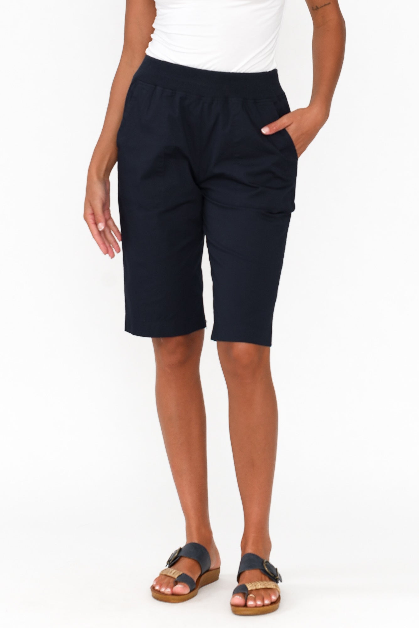 Wilson Navy Cotton Short