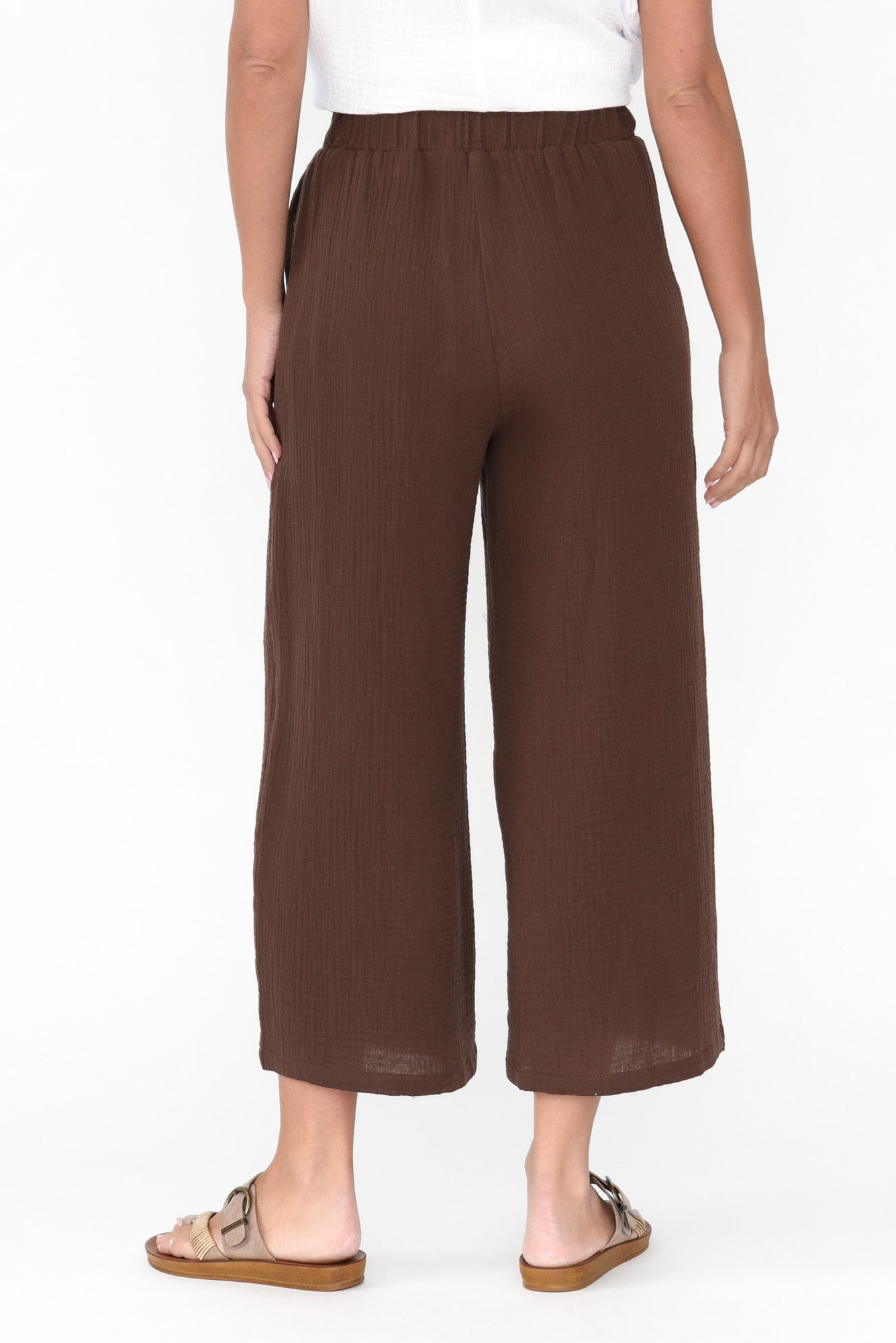 Byron Chocolate Cotton Pocket Pant