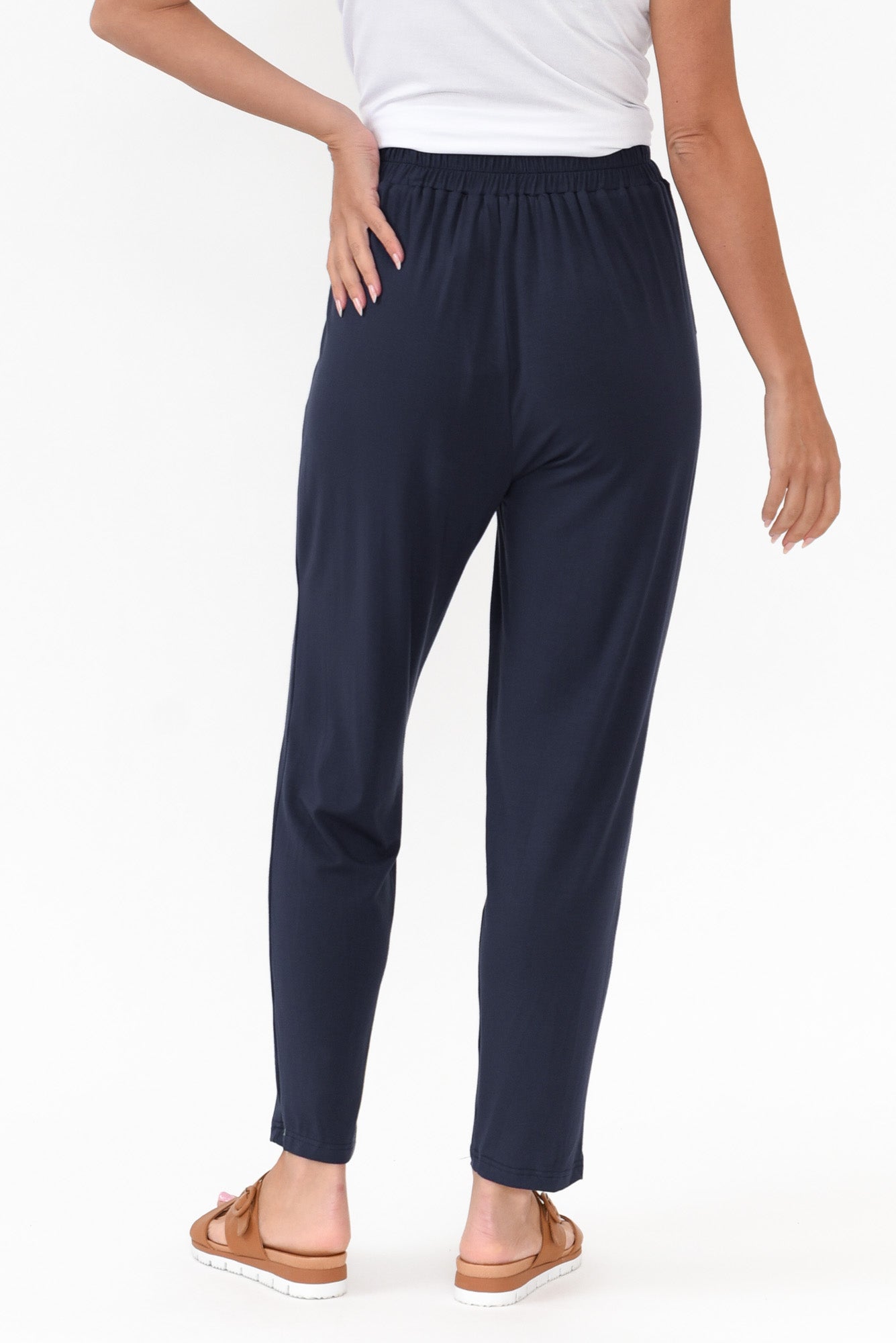 Alabama Navy Modal Straight Leg Pant