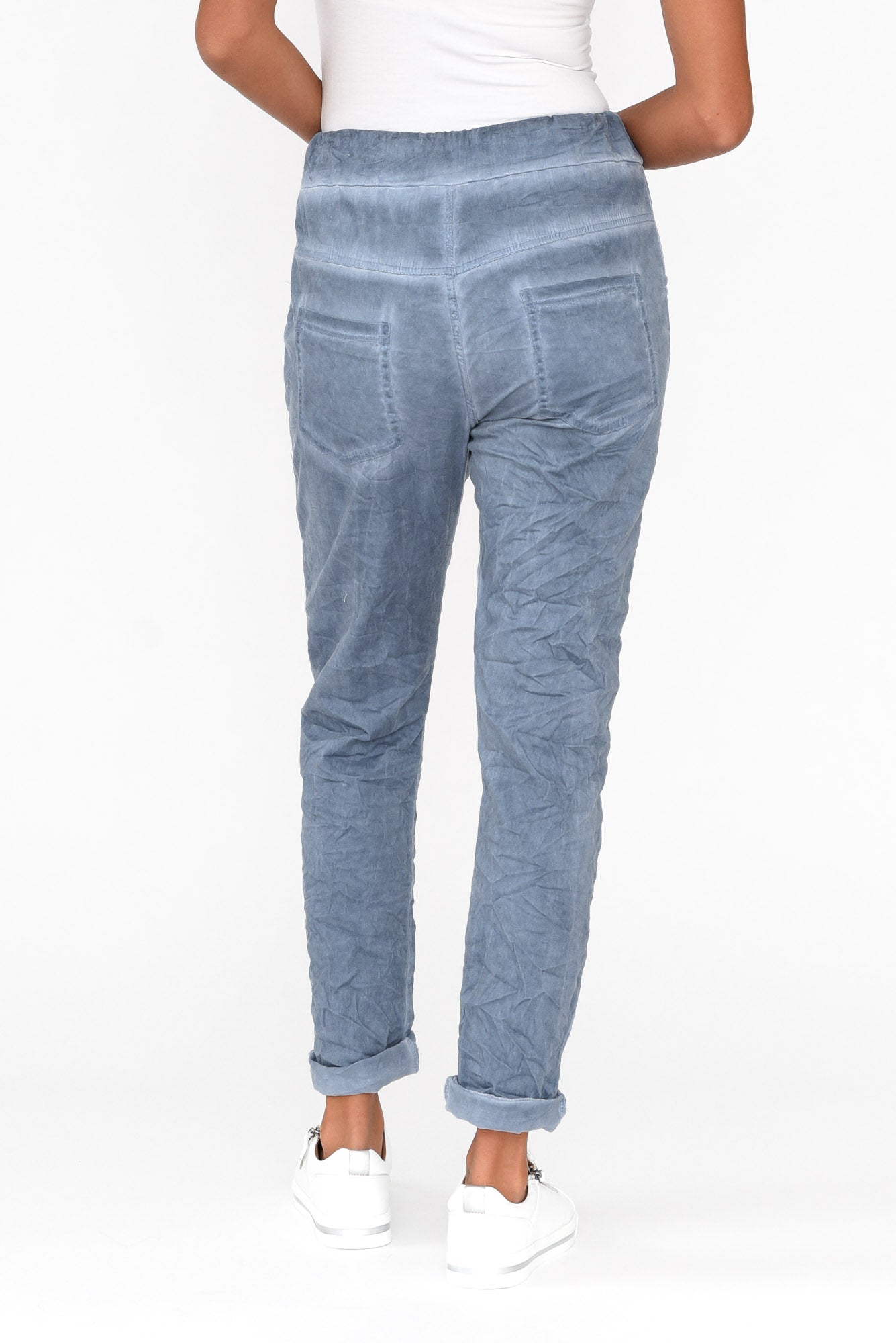 Lexus Blue Foil Stretch Pant