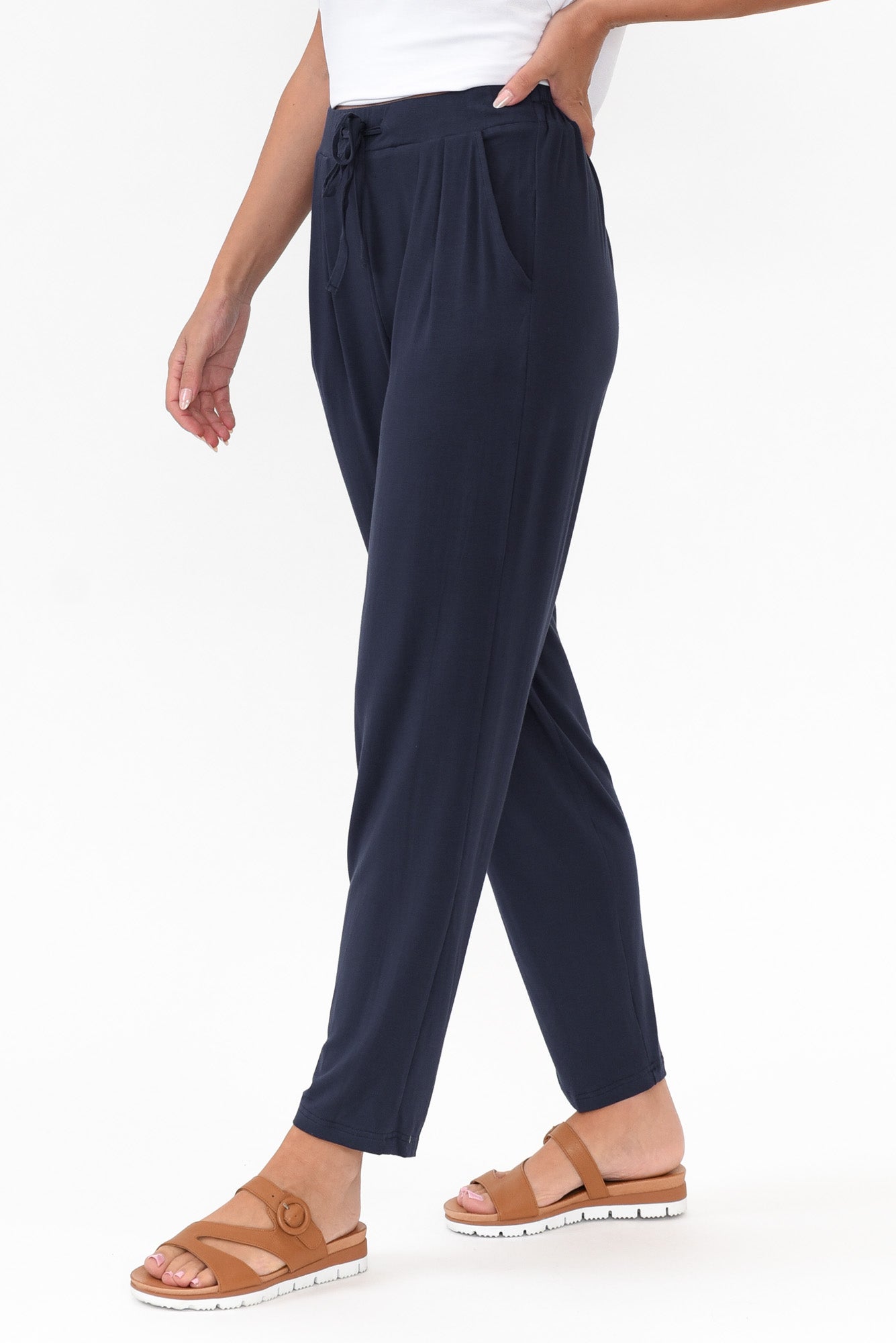 Alabama Navy Modal Straight Leg Pant