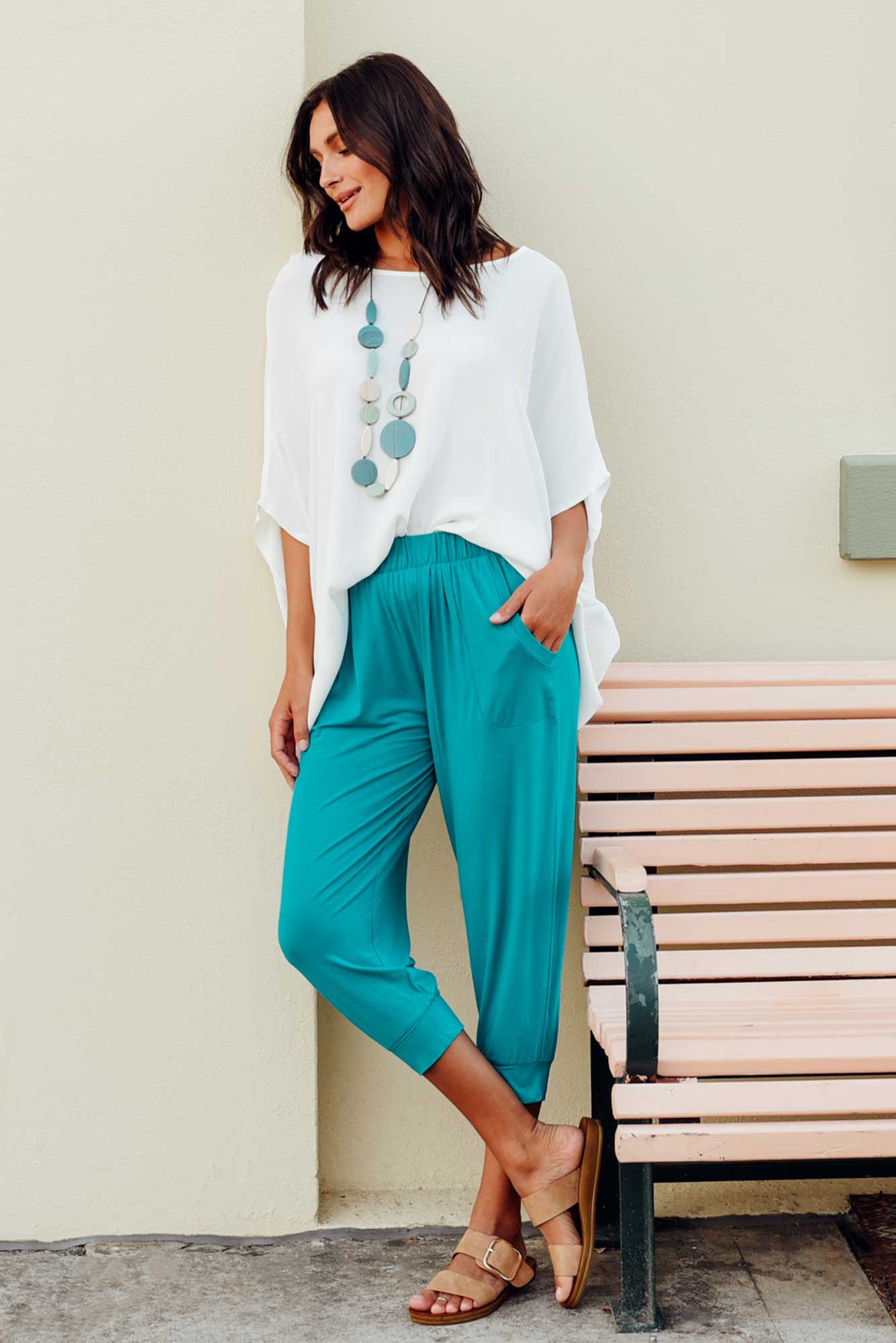 Blue Lagoon Tokyo Slouch Pant