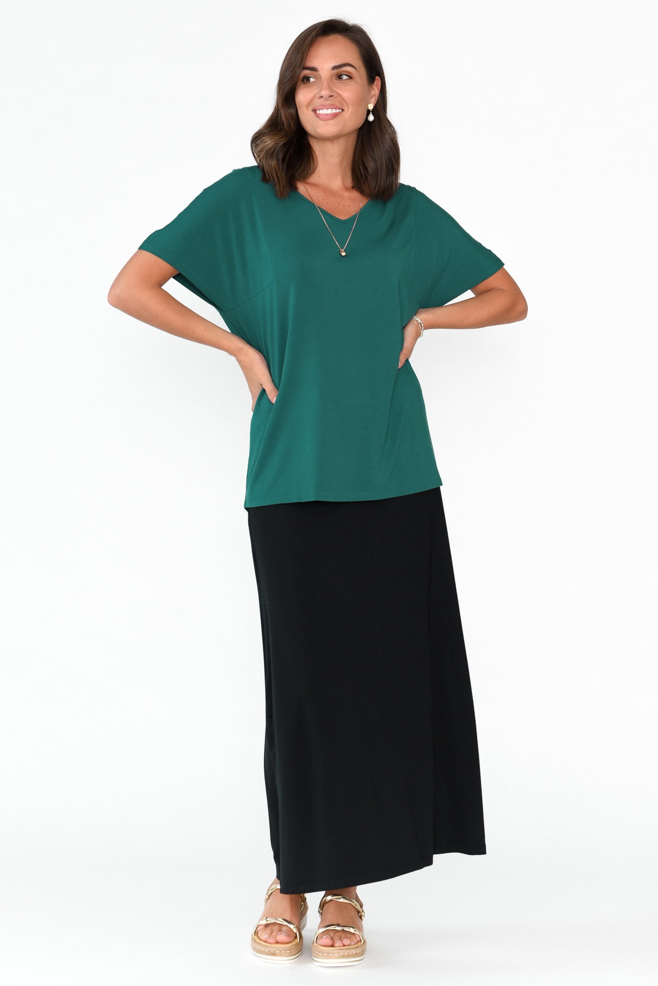 Ivy Ocean Micro Modal Swing Tee