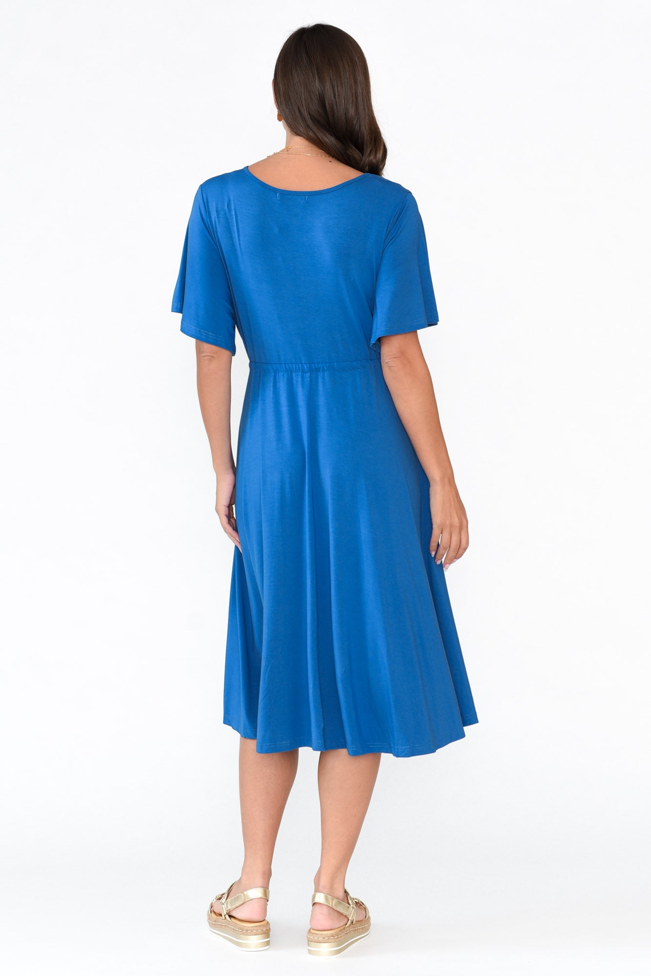 Billine Cobalt Bamboo Dress