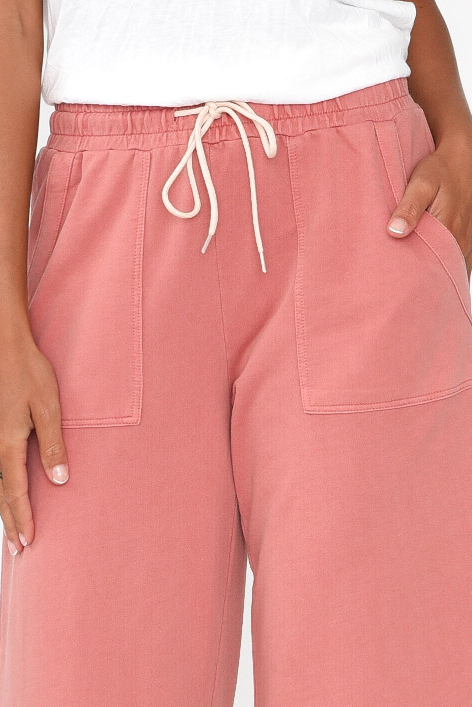 Mariam Blush Relaxed Track Pant
