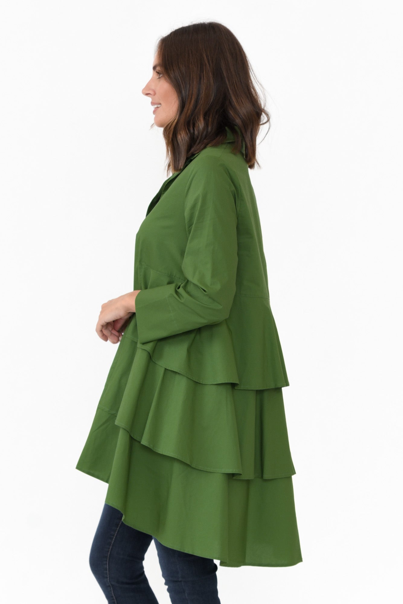Jemma Jade Cotton Layer Tunic
