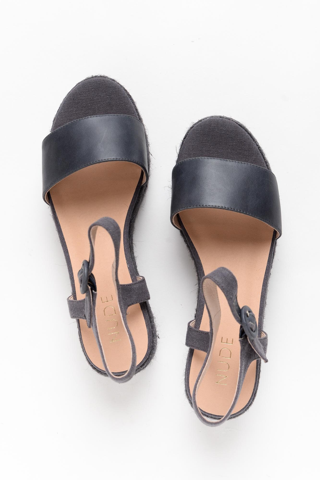 Camilla Navy Platform Espadrille