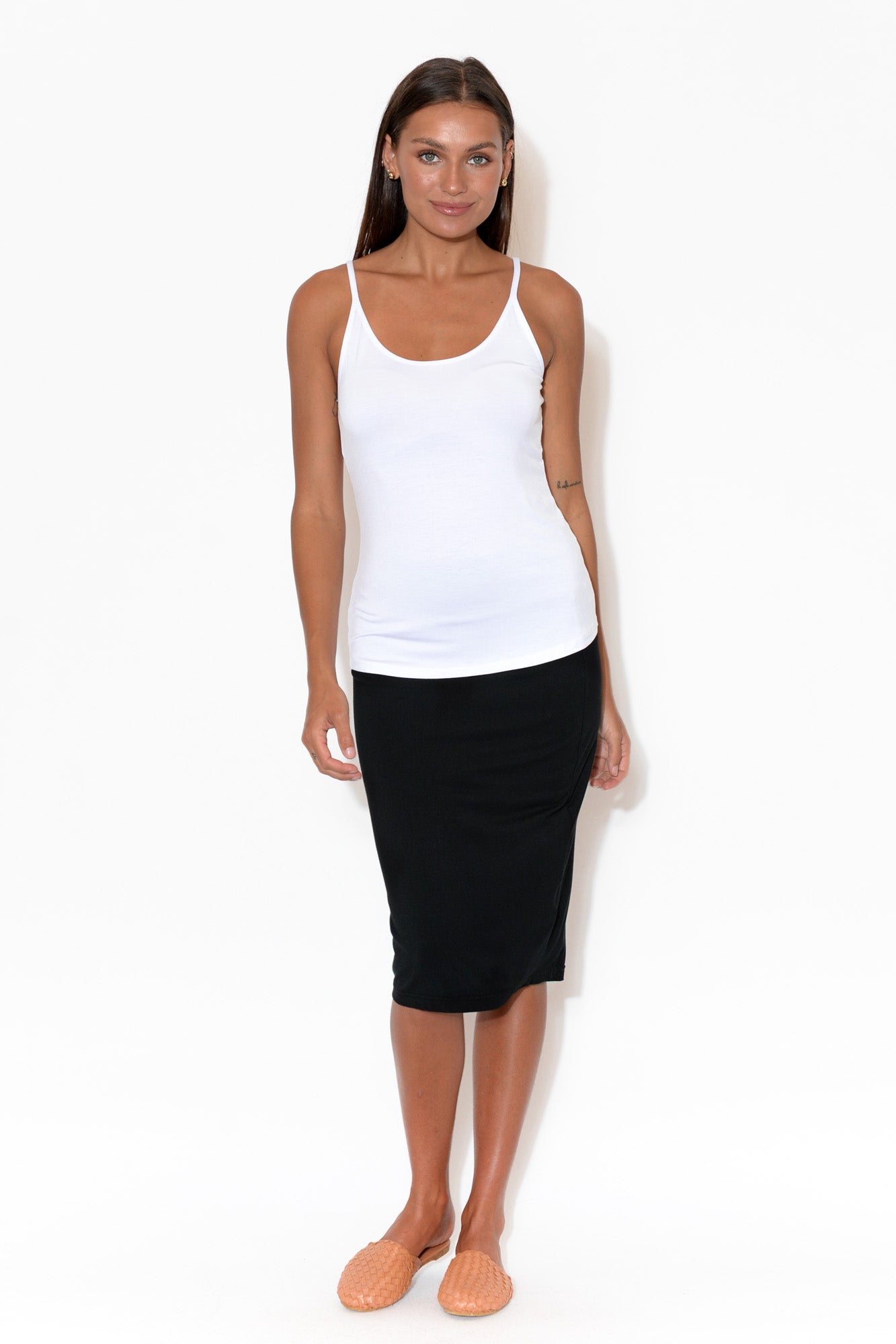 Veronica White Reversible Cami