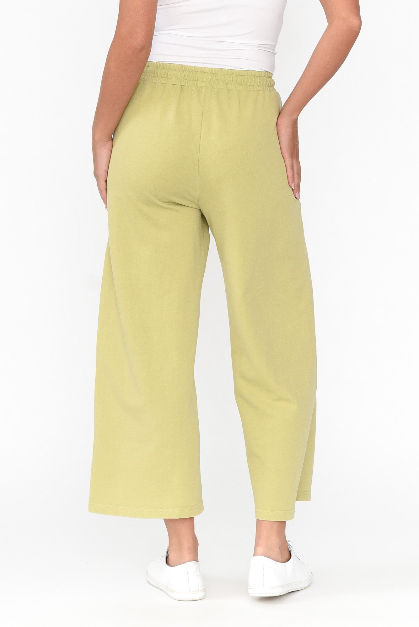 Mariam Green Relaxed Track Pant