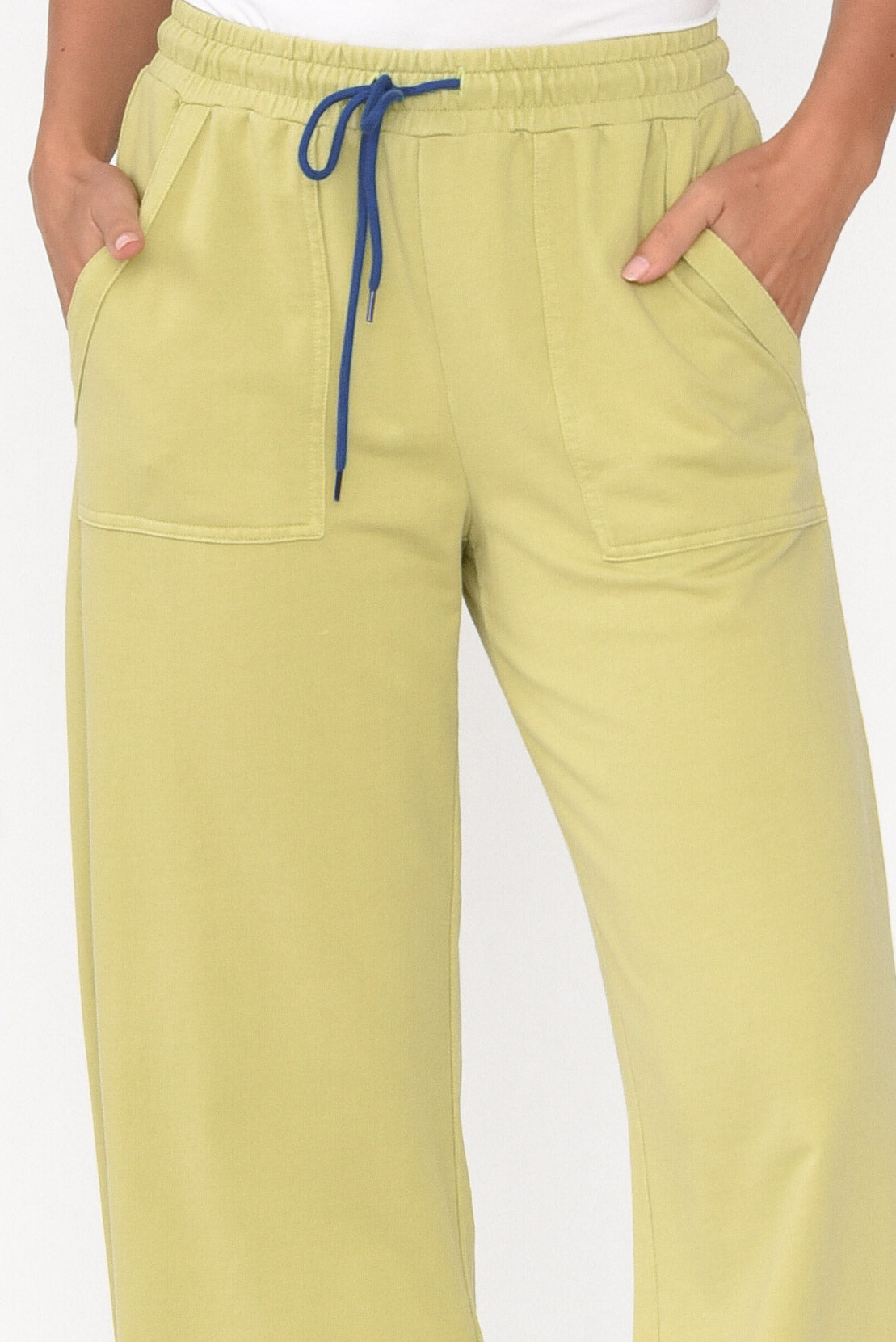 Mariam Green Relaxed Track Pant