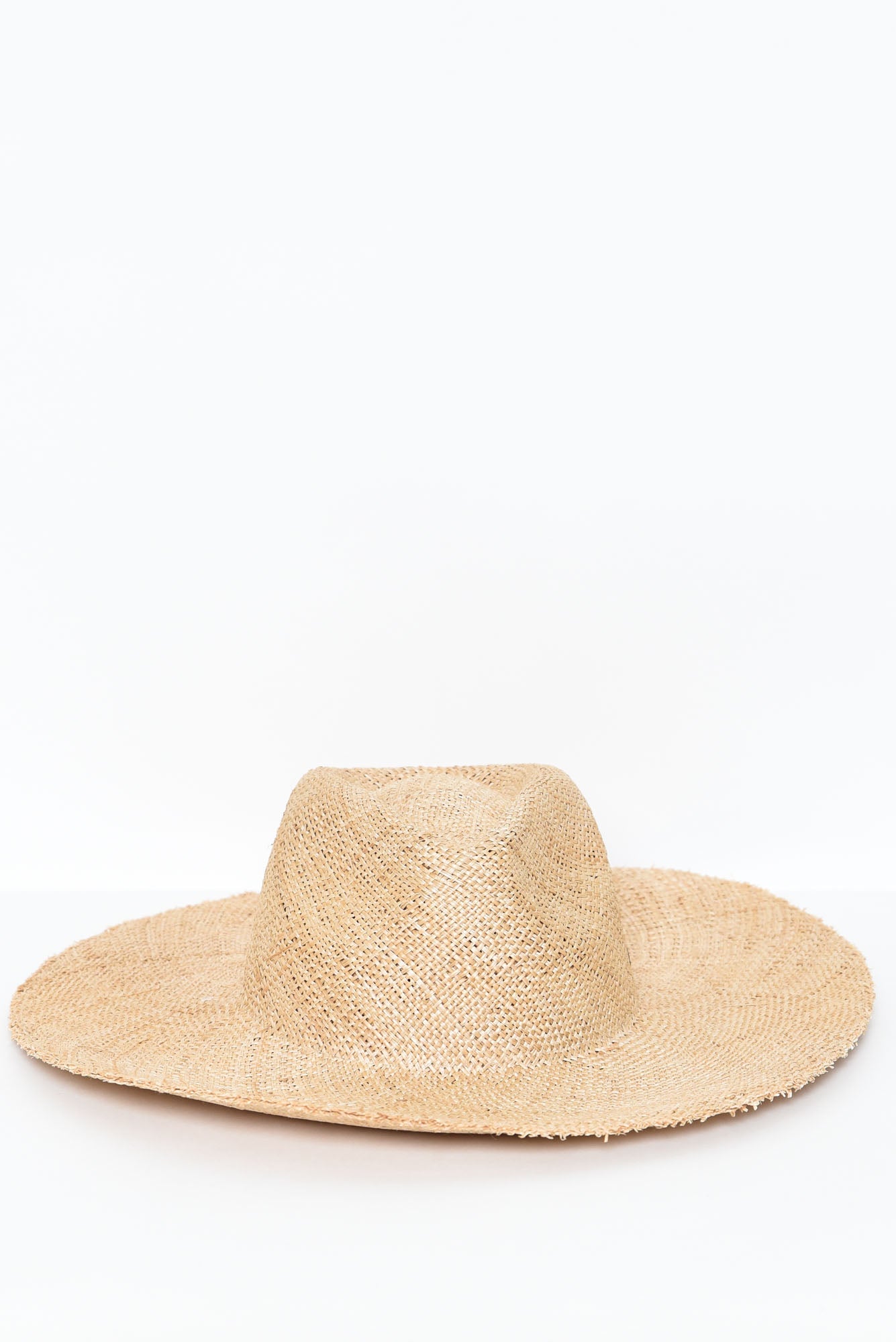 Sorrento Natural Bao Straw Fedora