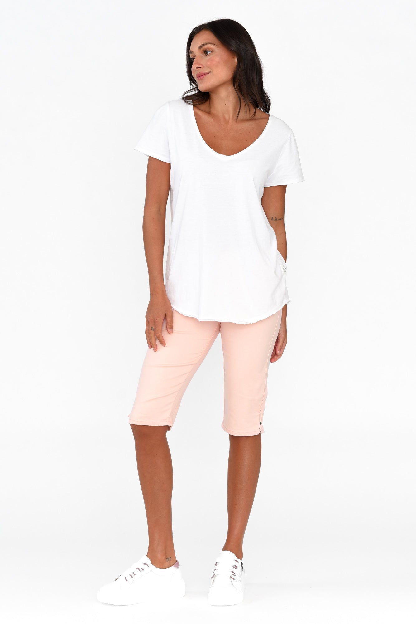 Tora Pink Stretch Shorts