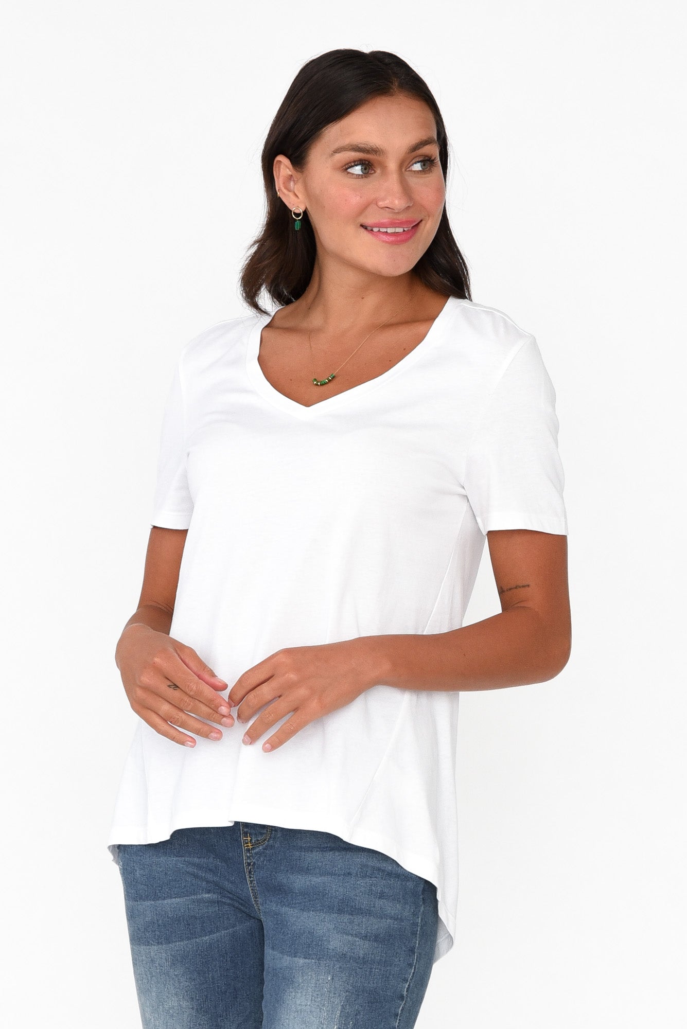 Luella White Cotton Tee