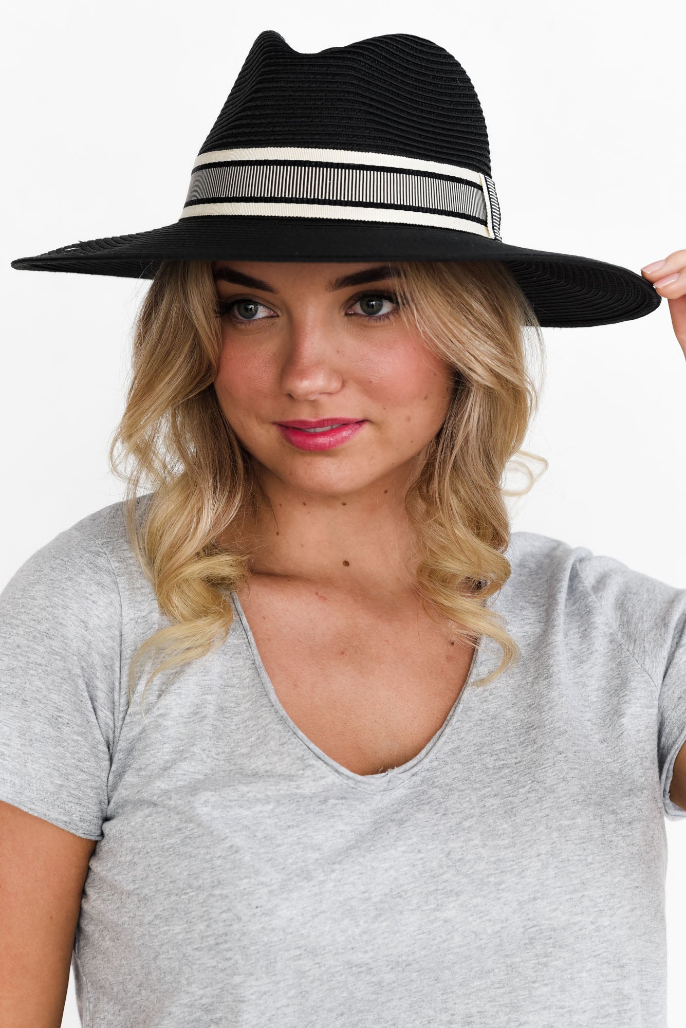 Toorak Charcoal Flexibraid Fedora
