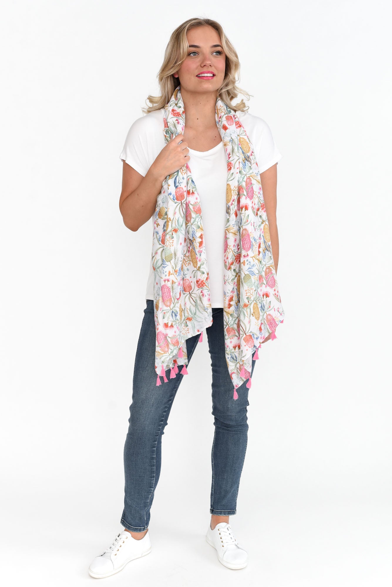 Beata Multi Banksia Scarf