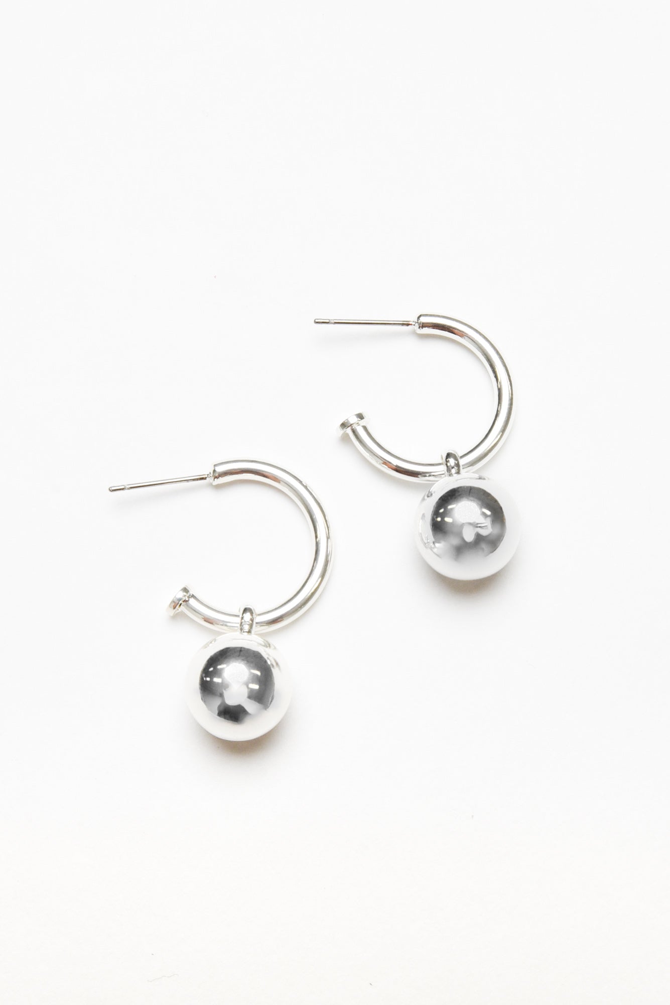 Maisel Silver Hoop Earring