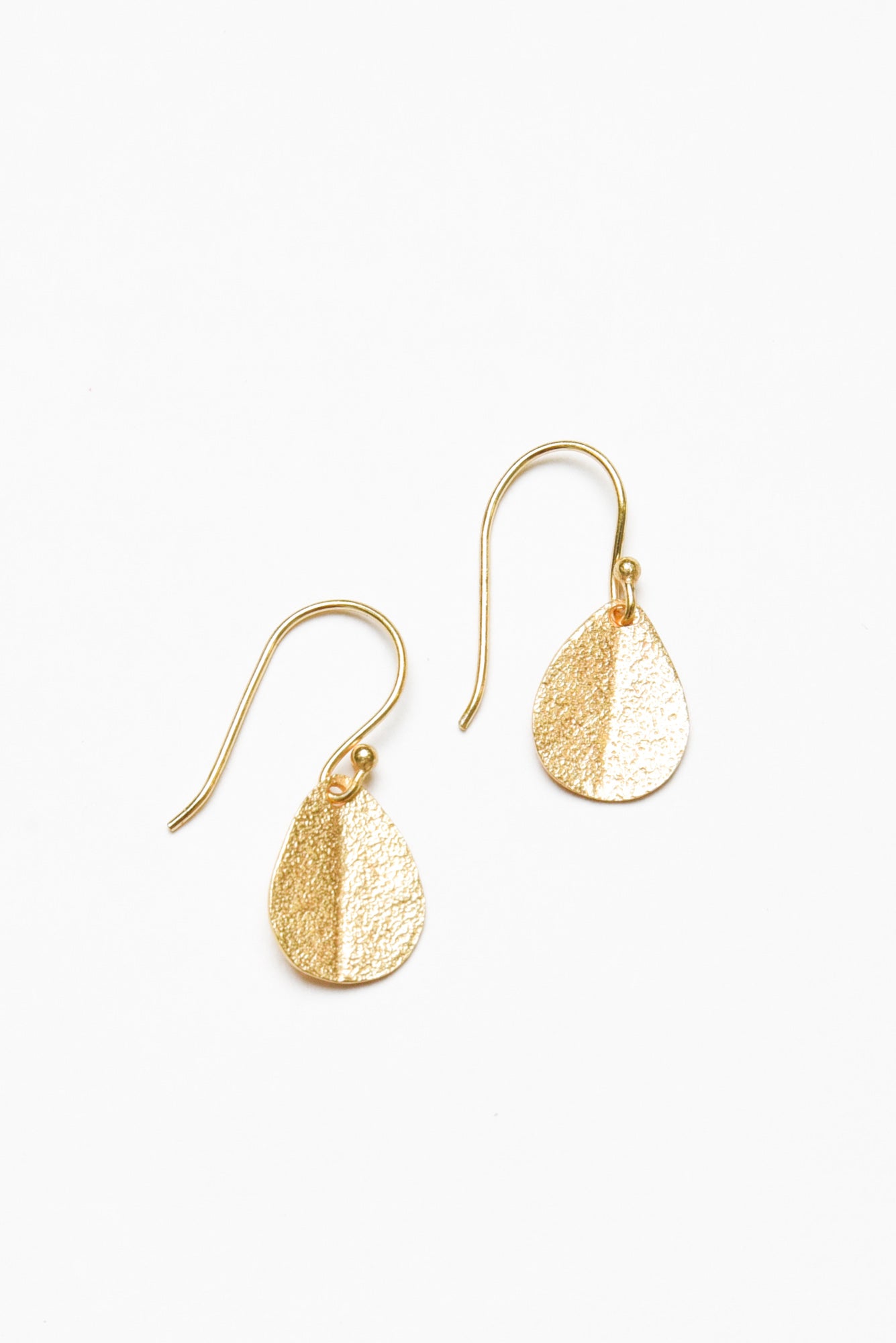Carren Gold Leaf Drop Earring