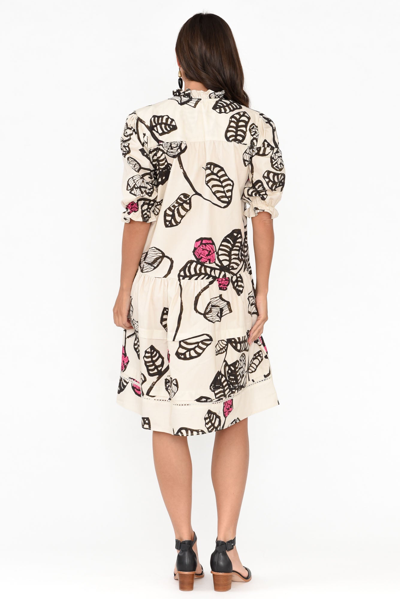 Hayes Desert Rose Cotton Poplin Dress