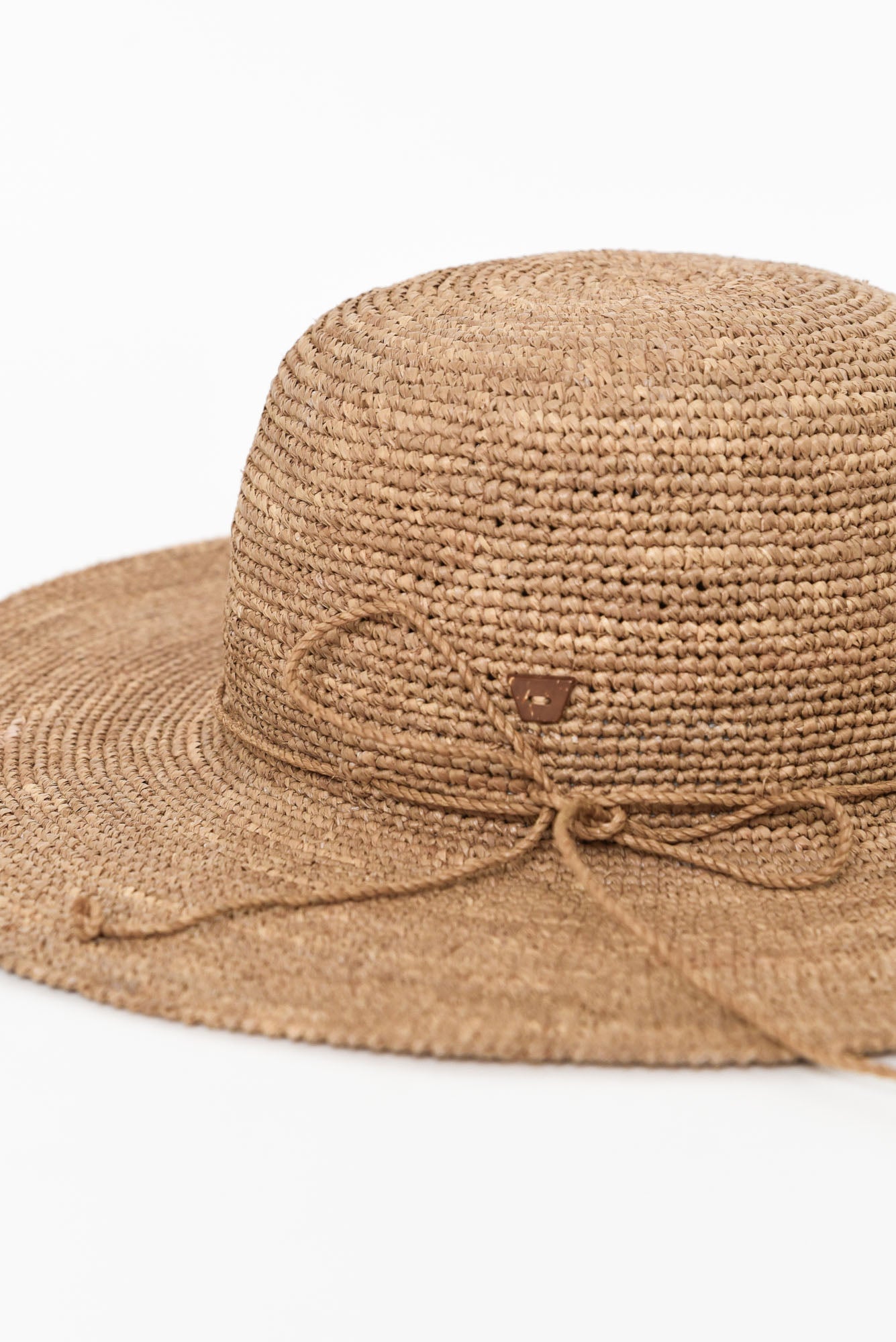Beloa Tan Raffia Hat
