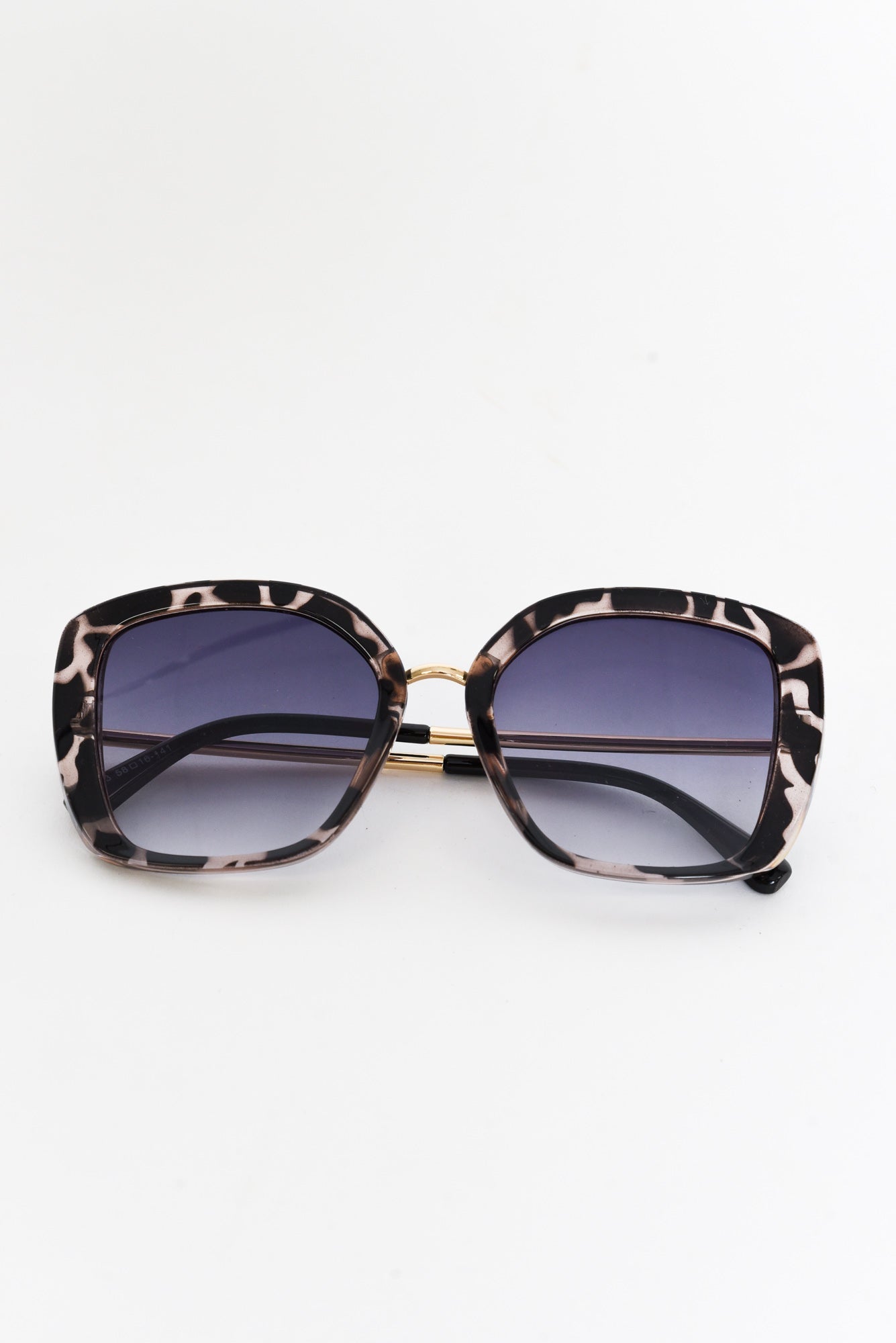 Janette Grey Tortoiseshell Sunglasses