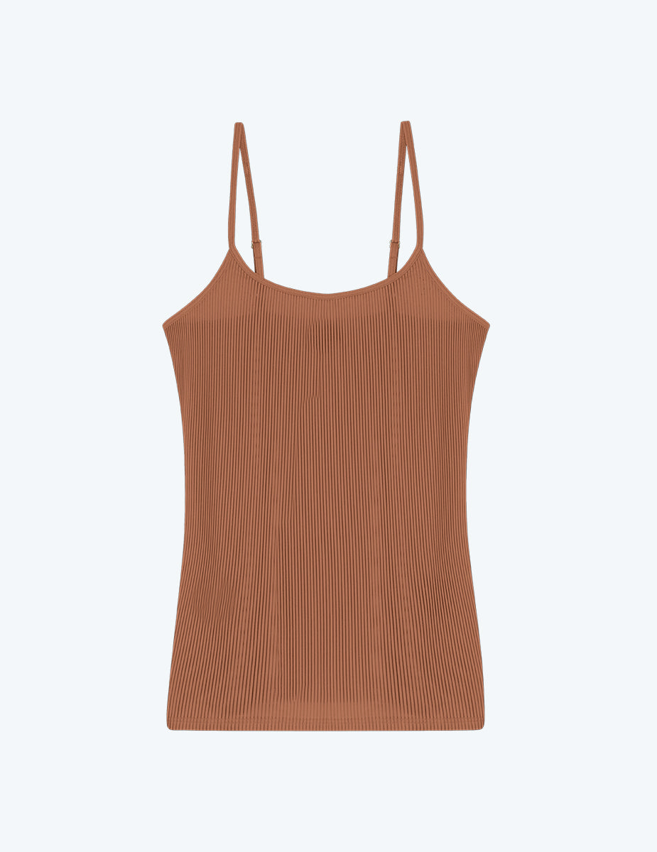 The Feel Free Adjustable Camisole - Praline