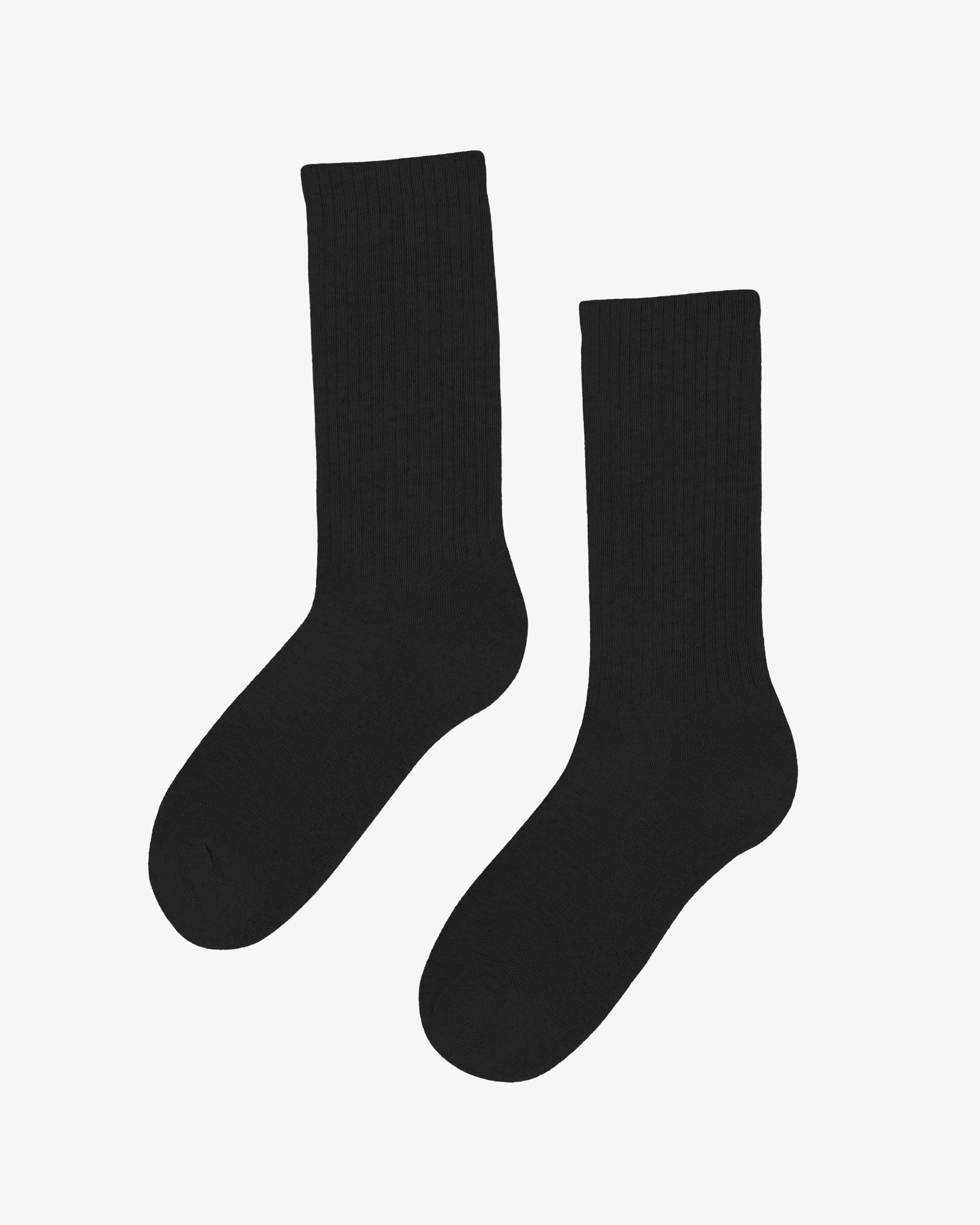 Organic Active Sock - Deep Black