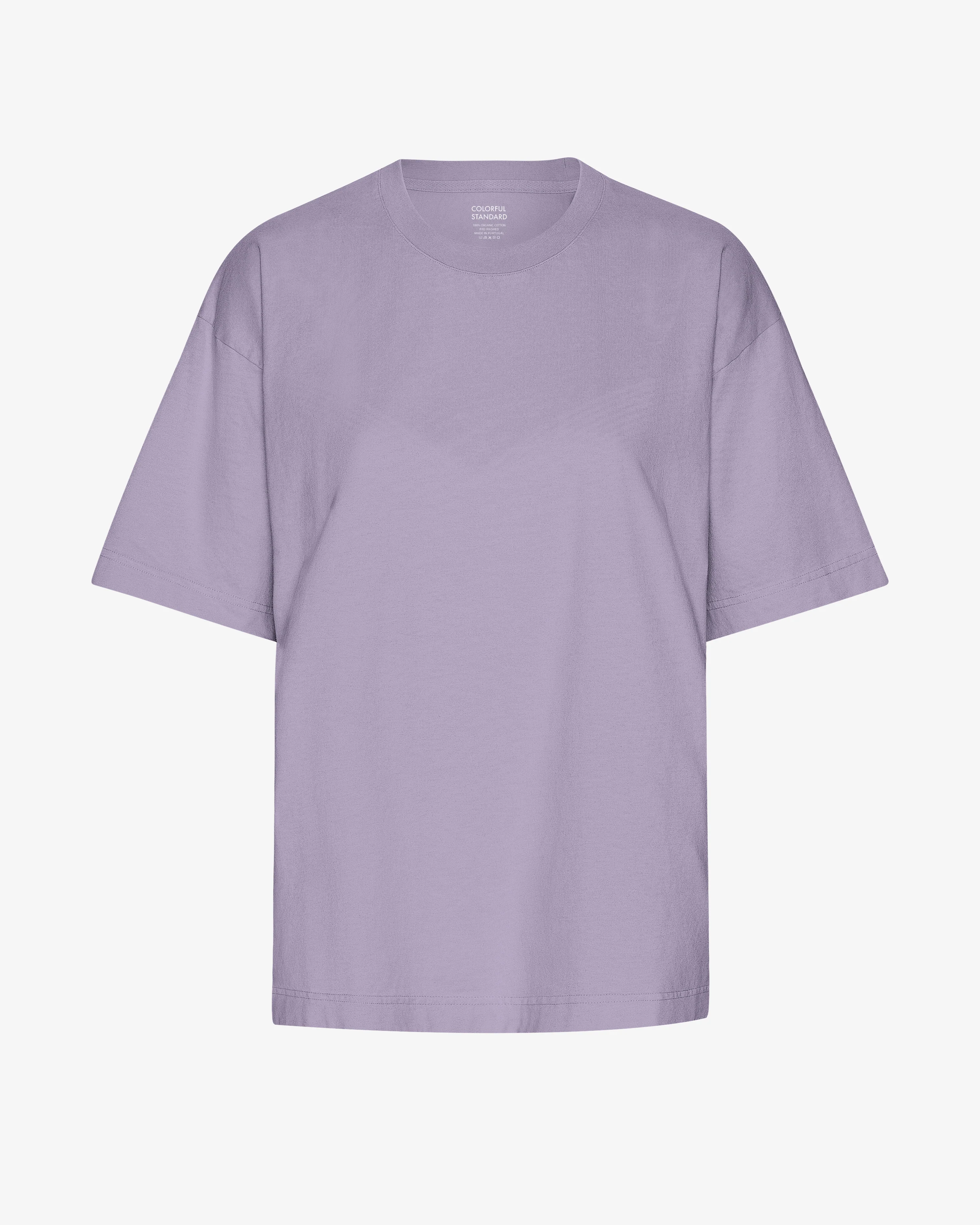 Oversized Organic T-Shirt - Purple Jade