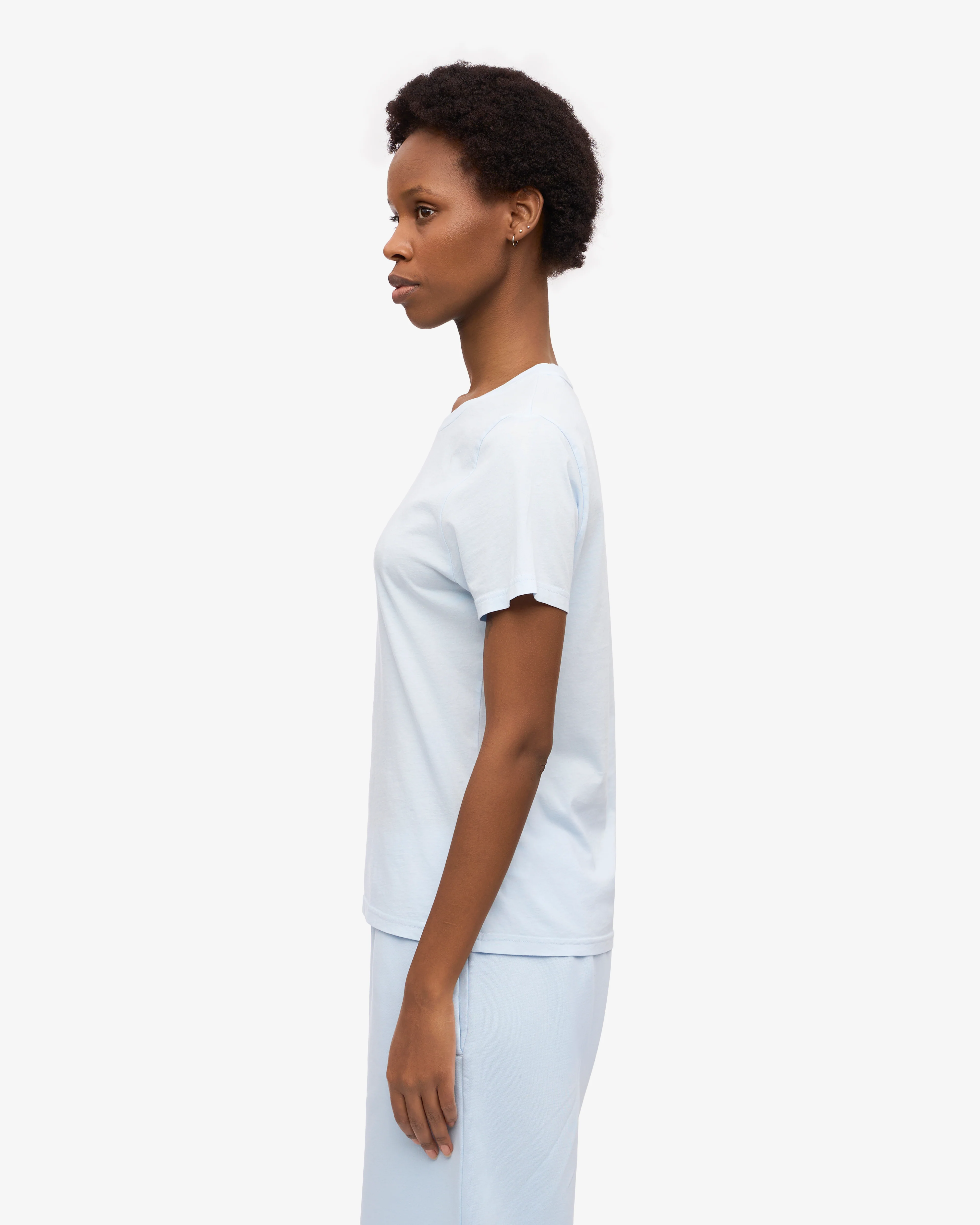 Women Light Organic Tee - Polar Blue