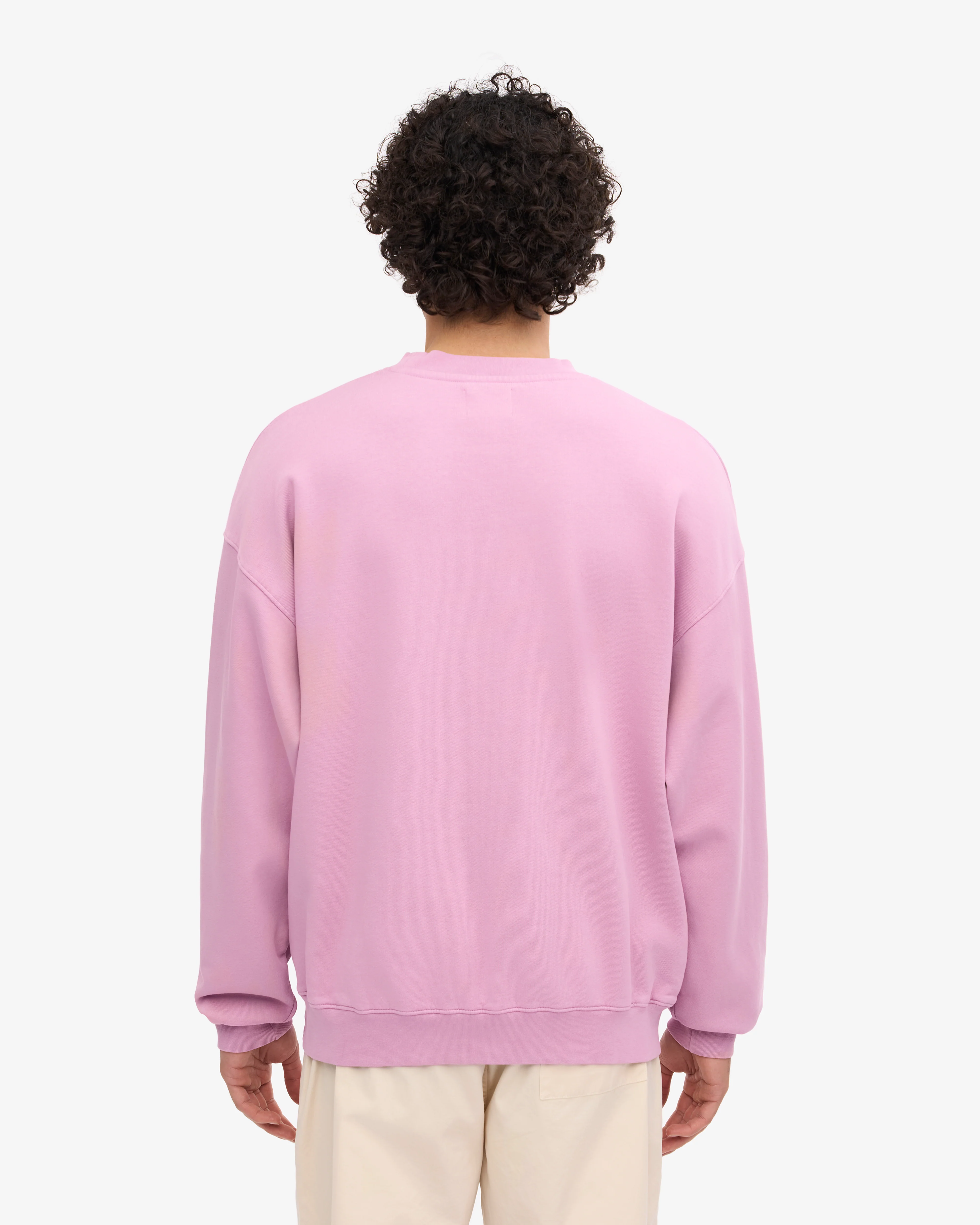 Organic Oversized Crew - Cherry Blossom