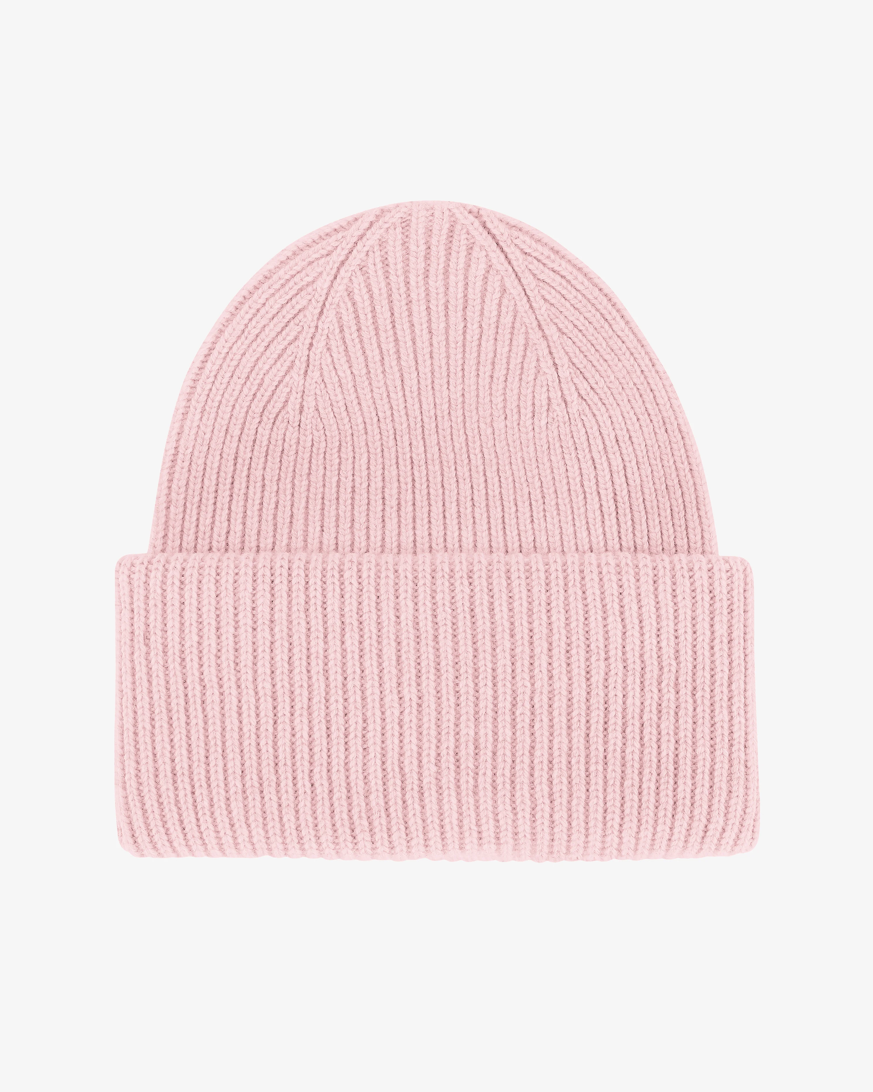 Merino Wool Hat - Faded Pink